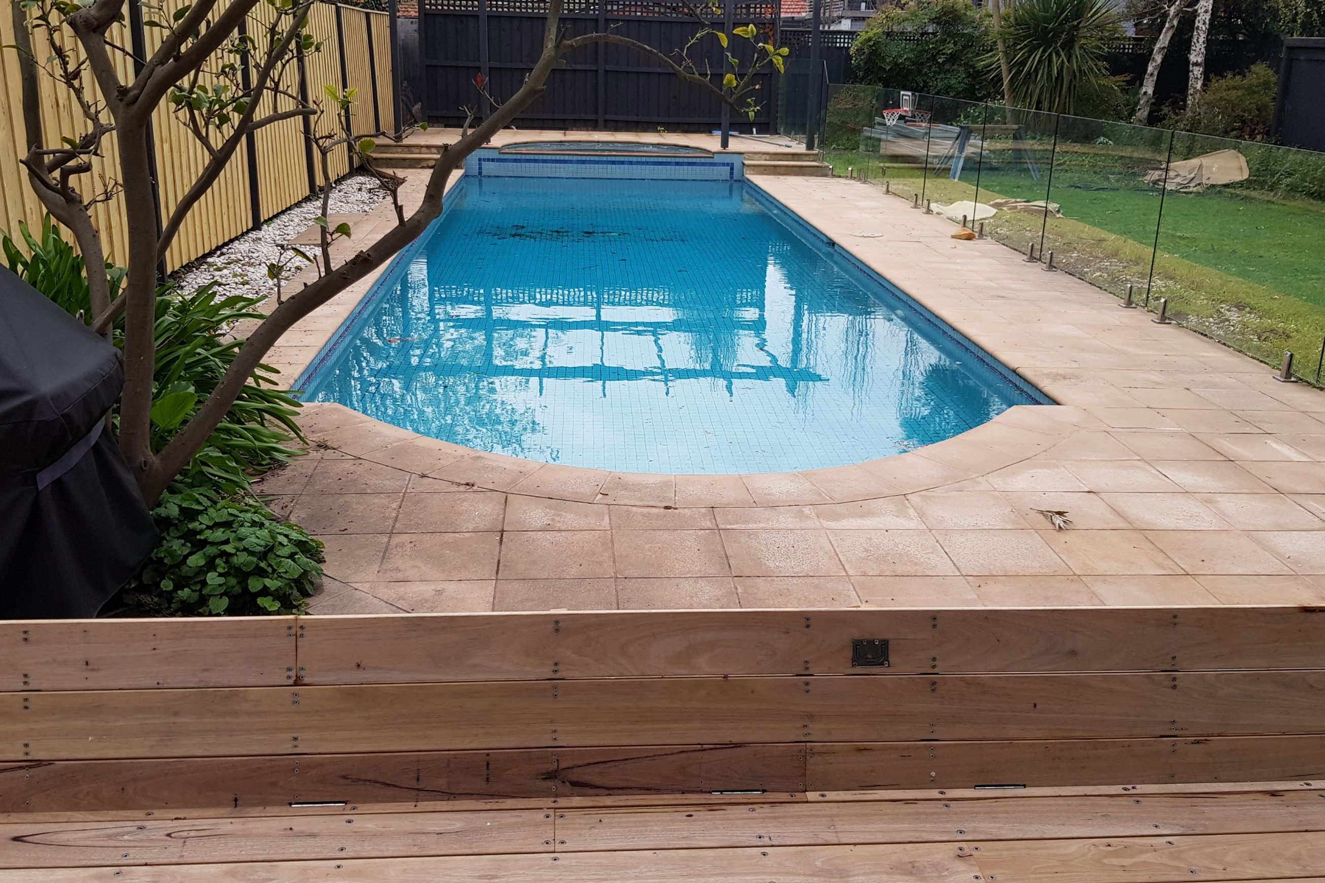 Under Deck UnderCover® Concealed Pool Cover - Manual