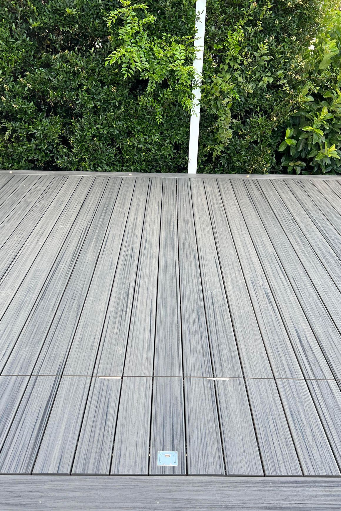 Under Deck UnderCover® Concealed Pool Cover - Powered
