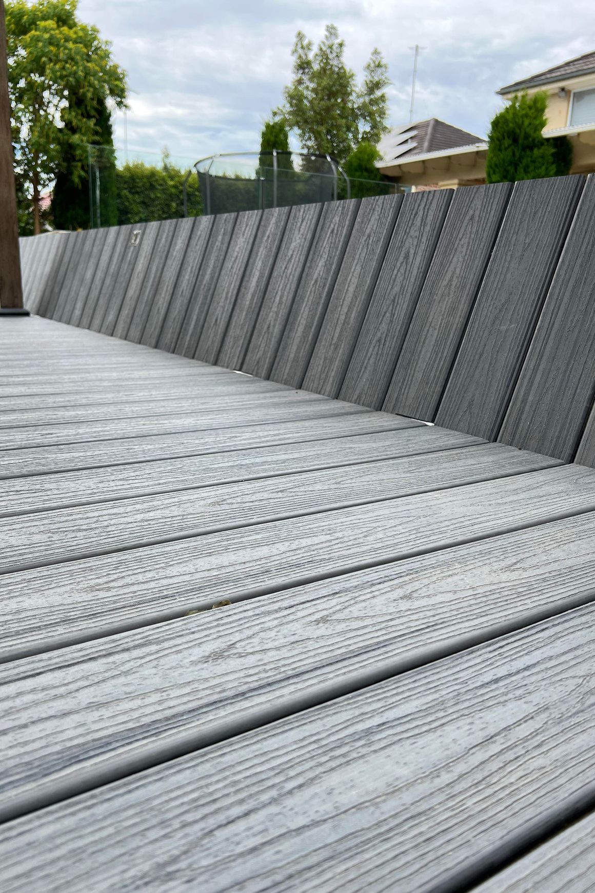 Under Deck UnderCover® Concealed Pool Cover - Powered