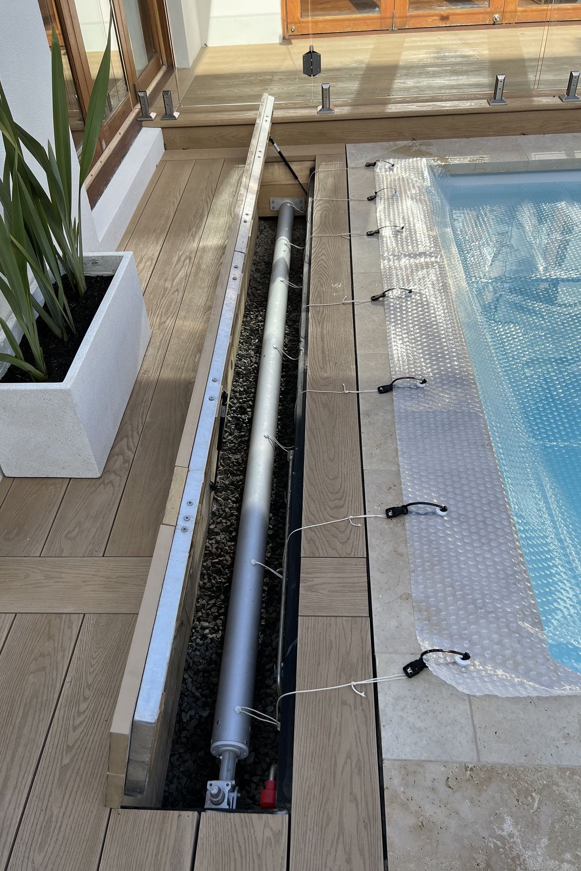 Under Deck UnderCover® Concealed Pool Cover - Manual