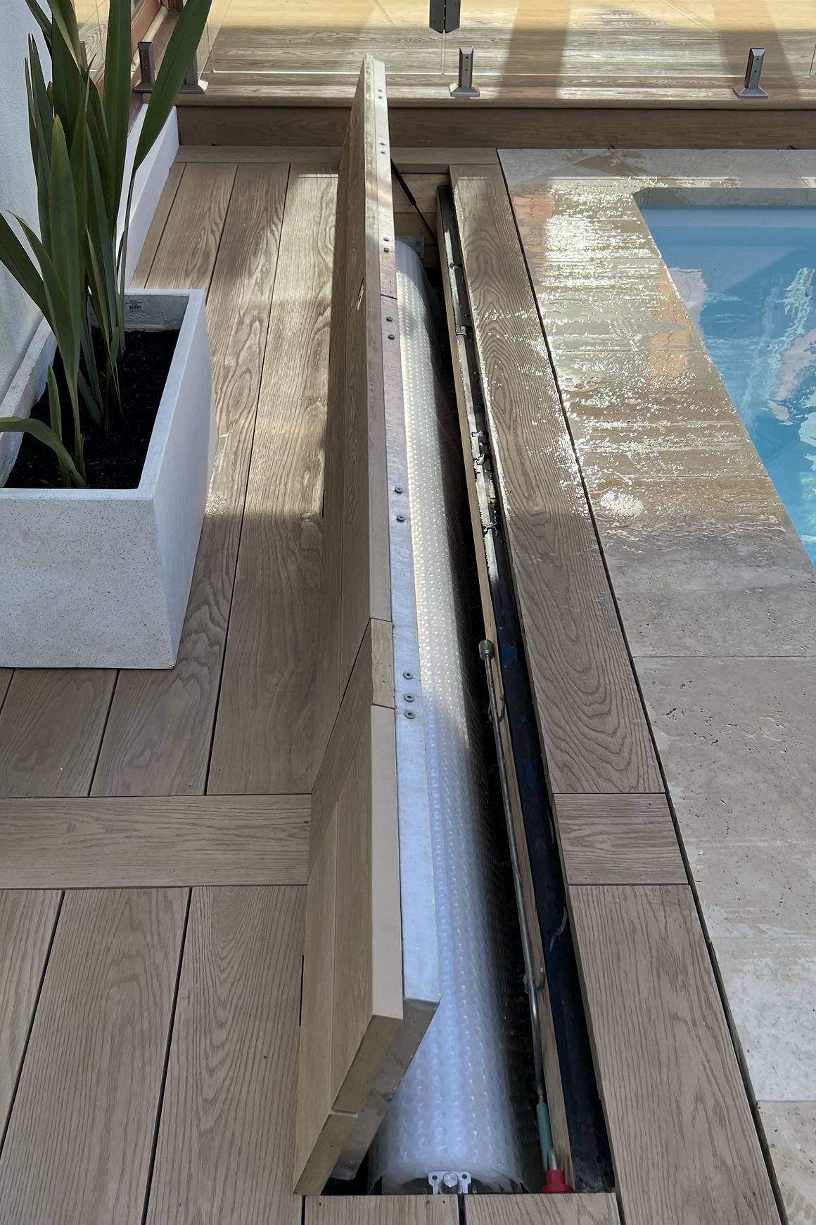 Under Deck UnderCover® Concealed Pool Cover - Manual