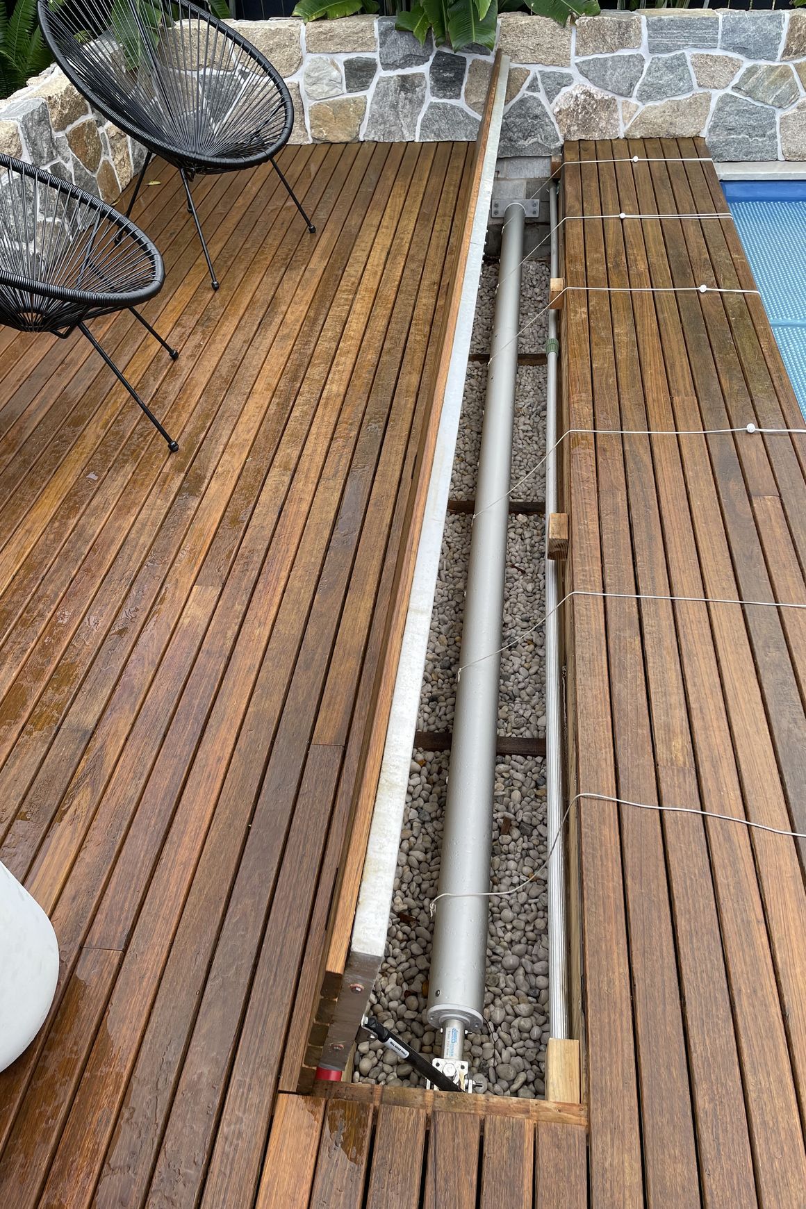 Under Deck UnderCover® Concealed Pool Cover - Manual