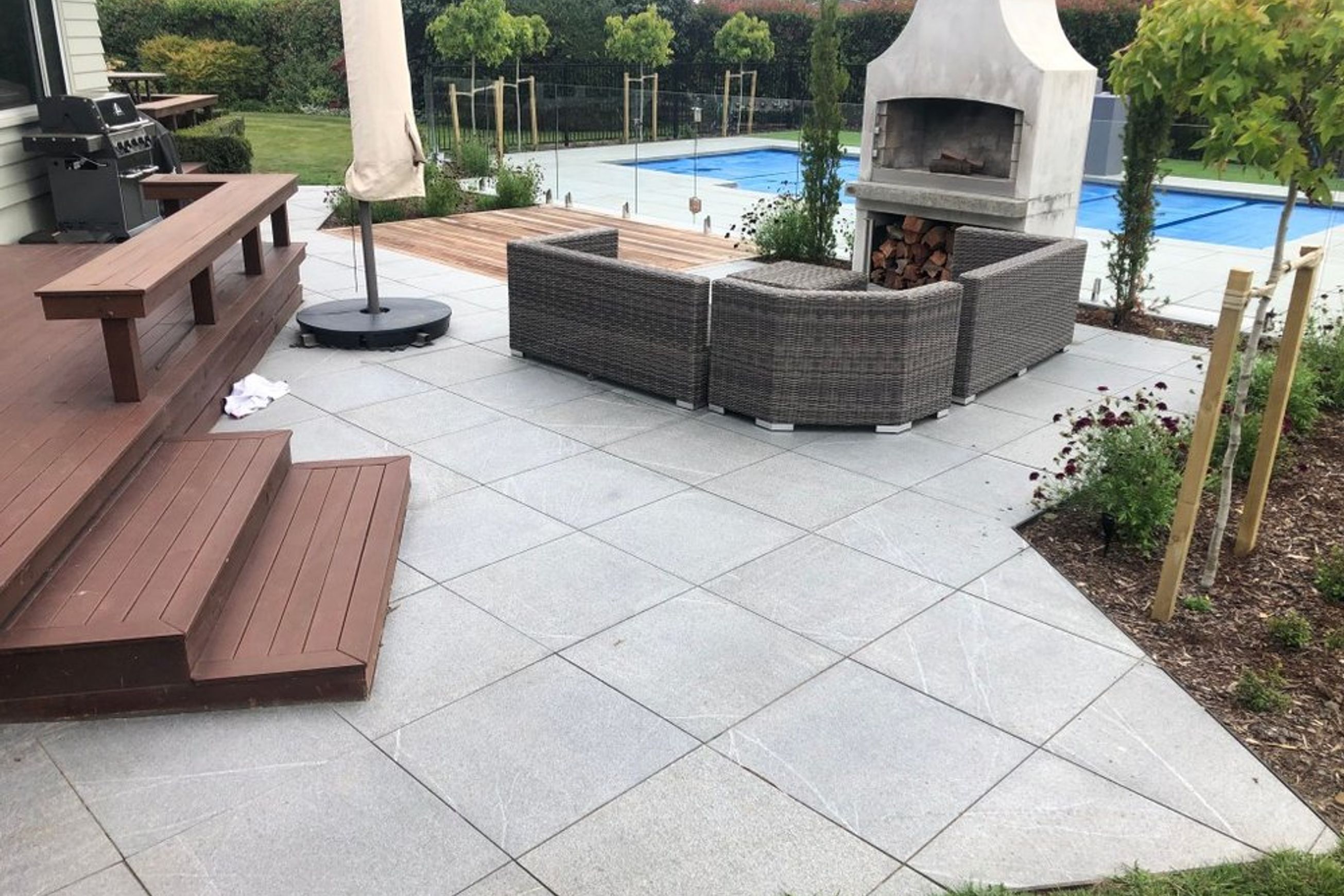 Pool Coping - Square Edge