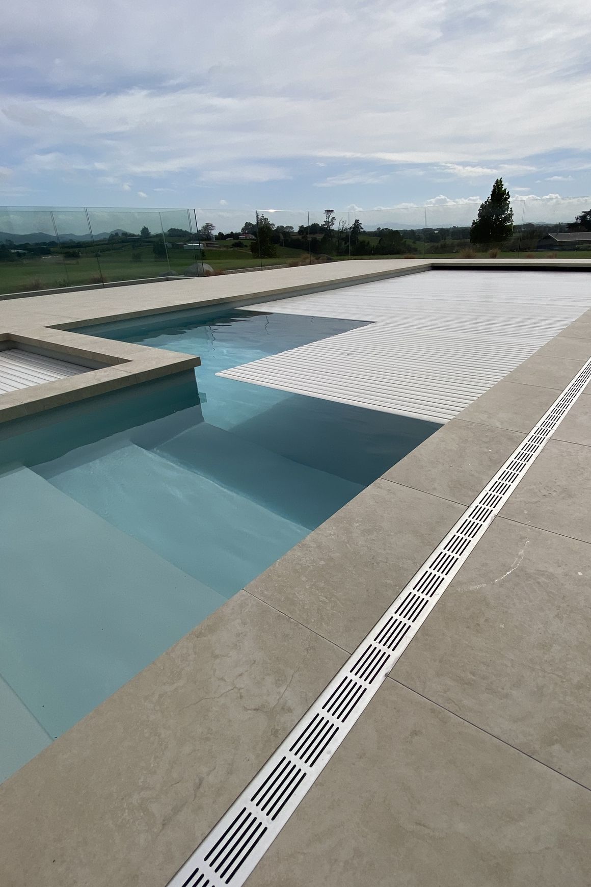 Automated Solid Slat Pool Cover