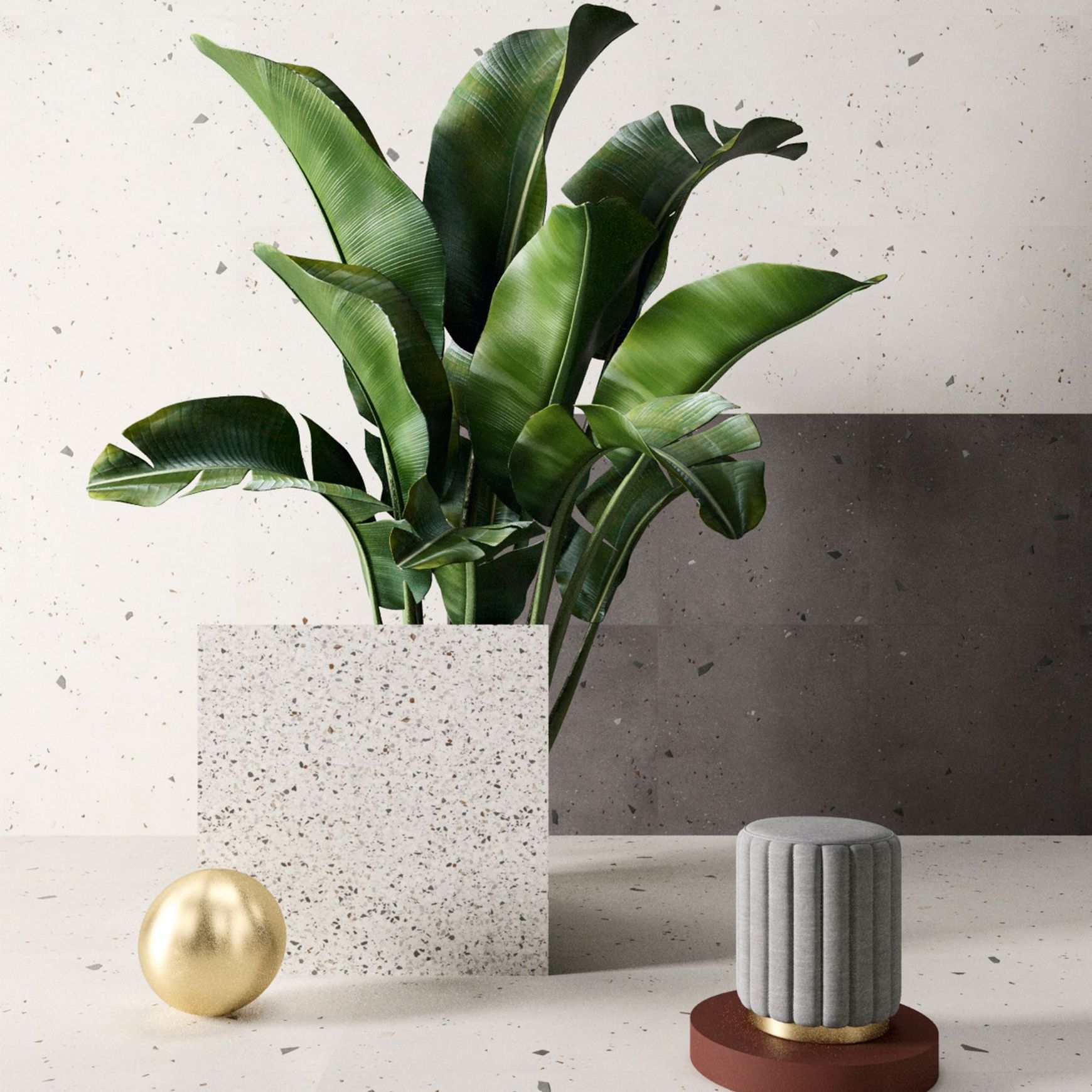 Kado Series Terrazzo Look Tiles