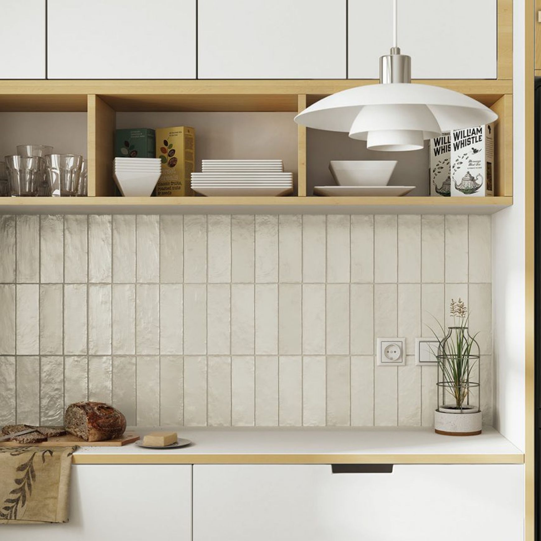 Mallorca Satin Tiles by Equipe