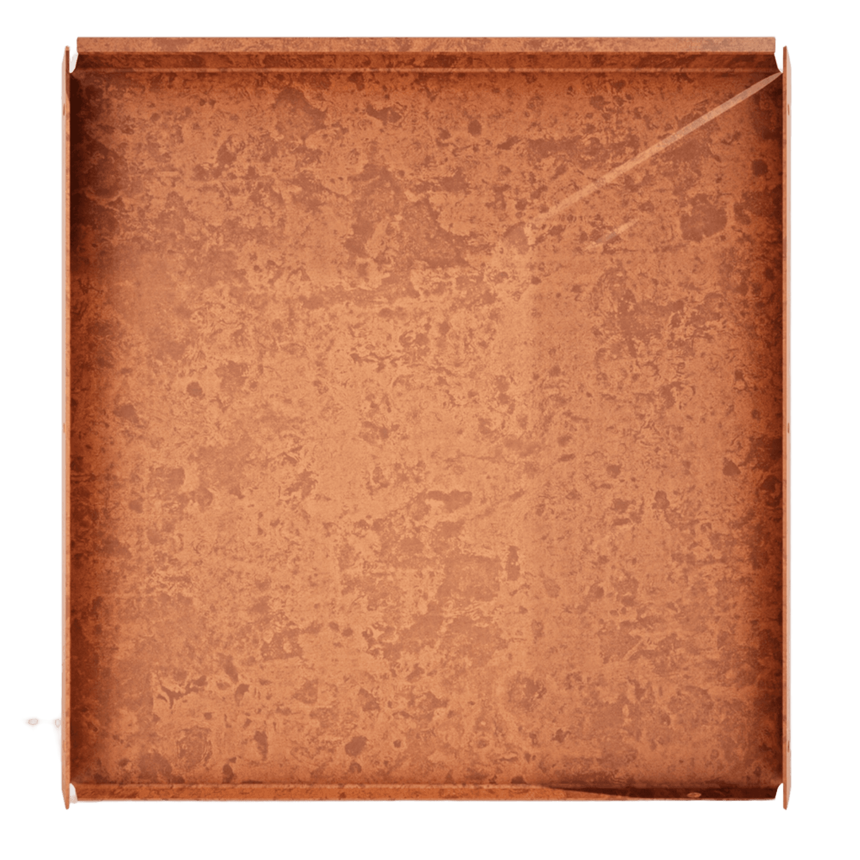 Corten Panels For Custom Planters – 550mm High.