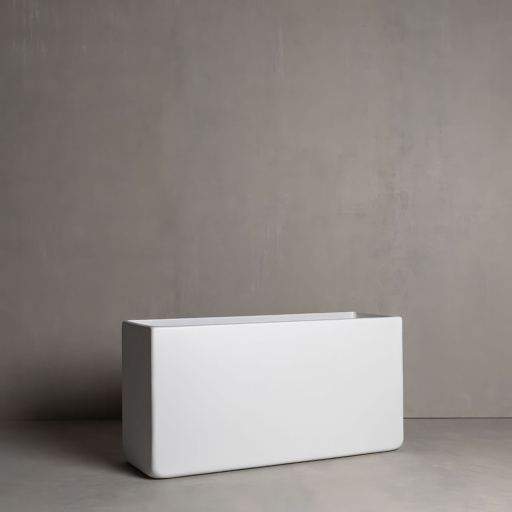 Hibernate Low Line Planters - Salt