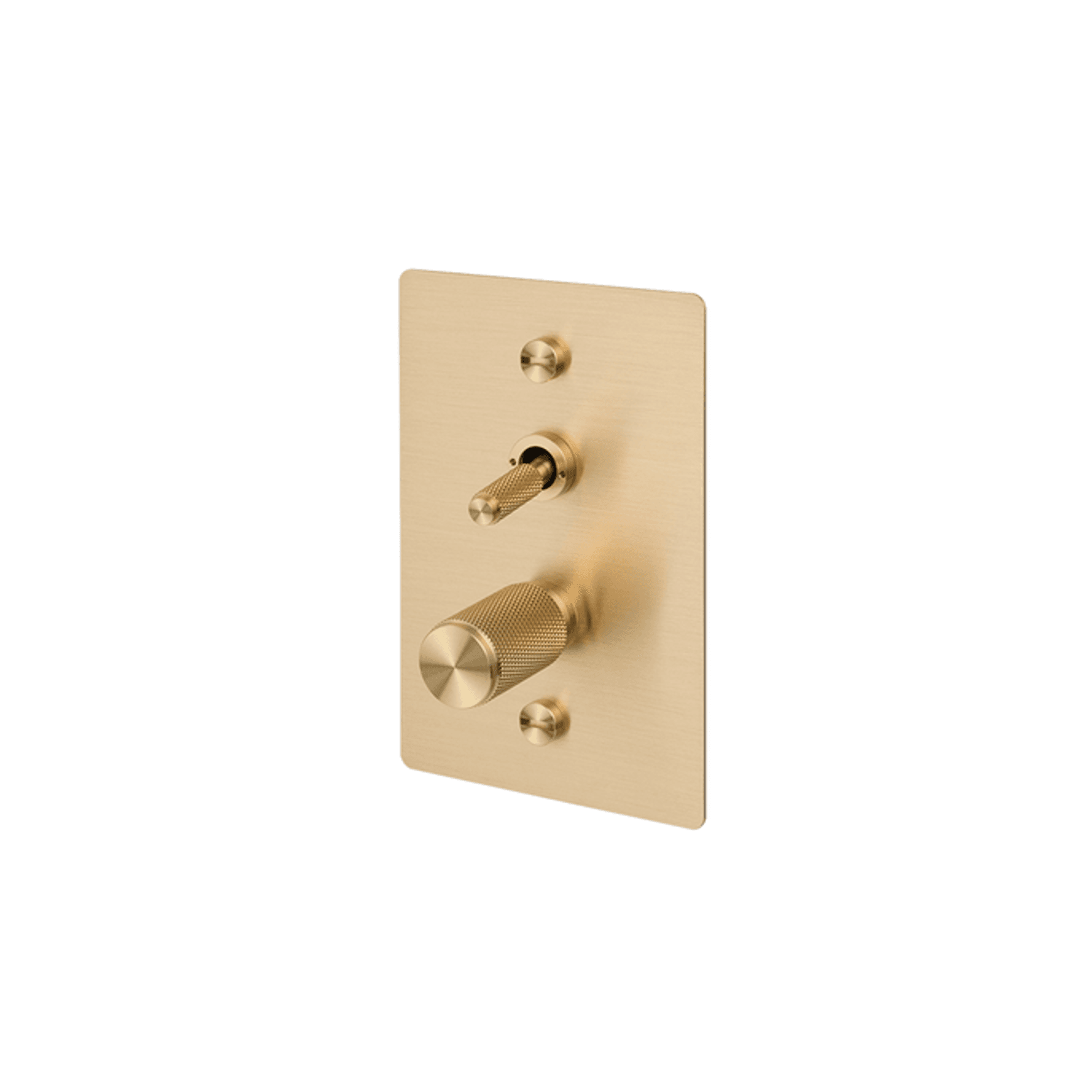 Buster + Punch 2G Toggle+Dimmer Vertical Cross