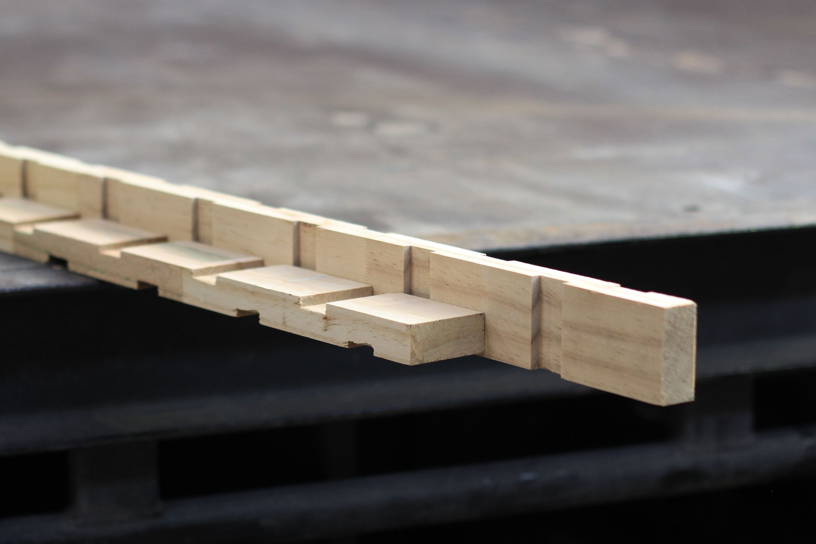 EB1 MP Castellated Timber Cavity Batten