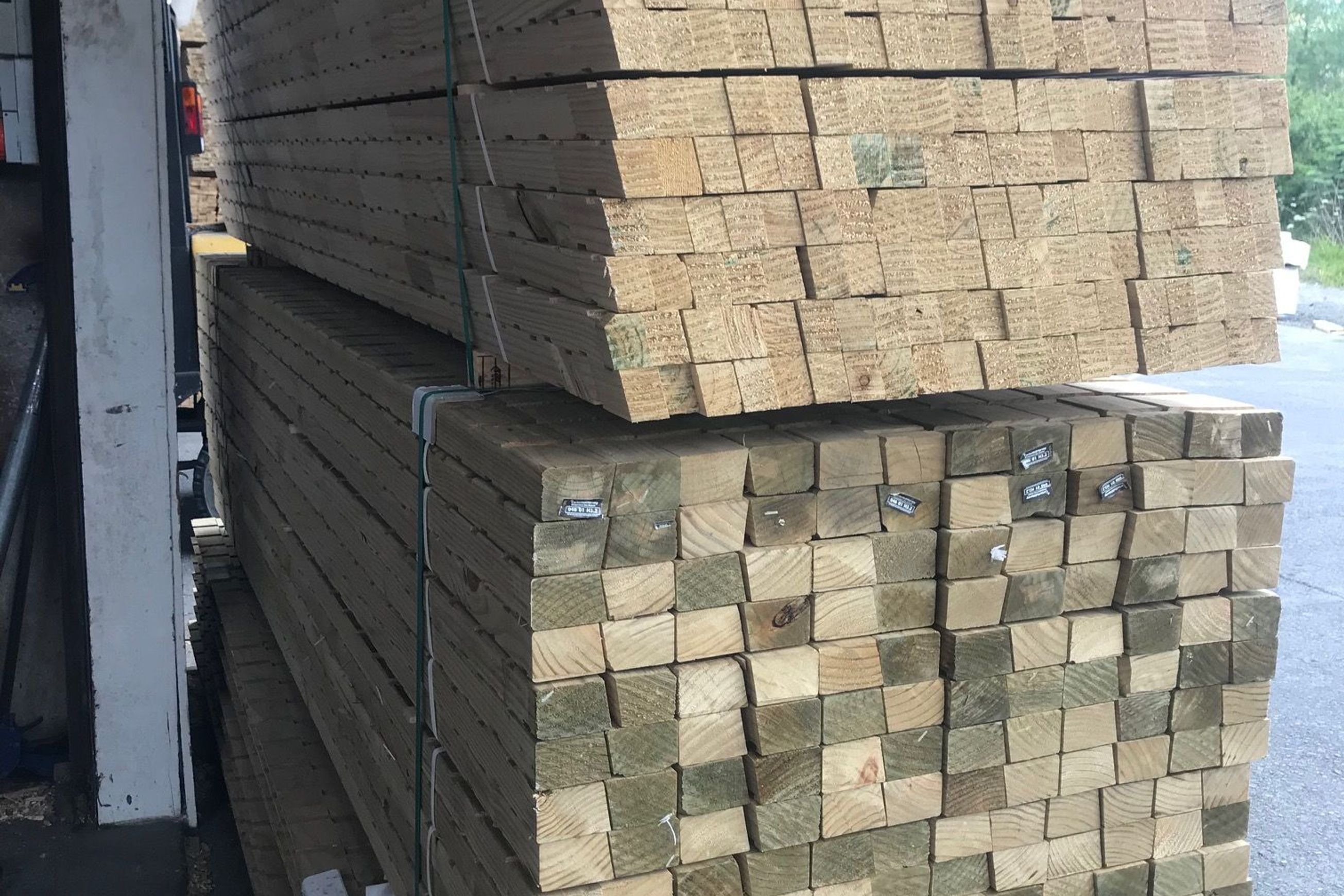 Custom Castellated Timber Cavity Batten