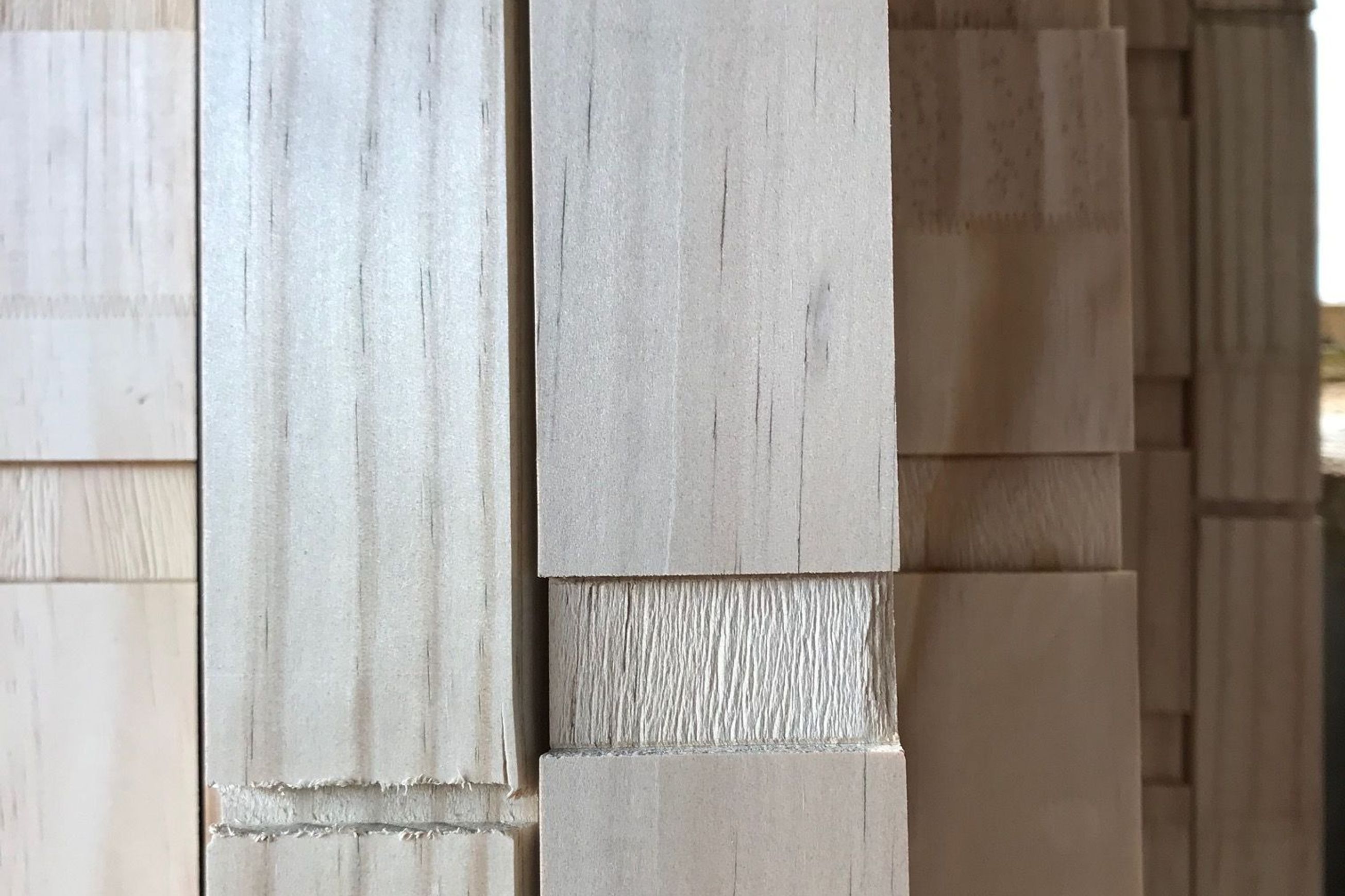 Custom Castellated Timber Cavity Batten