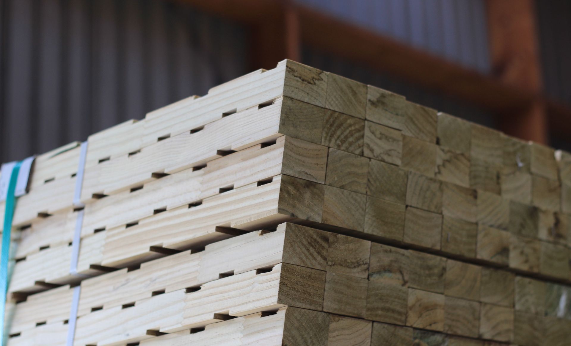 Custom Castellated Timber Cavity Batten