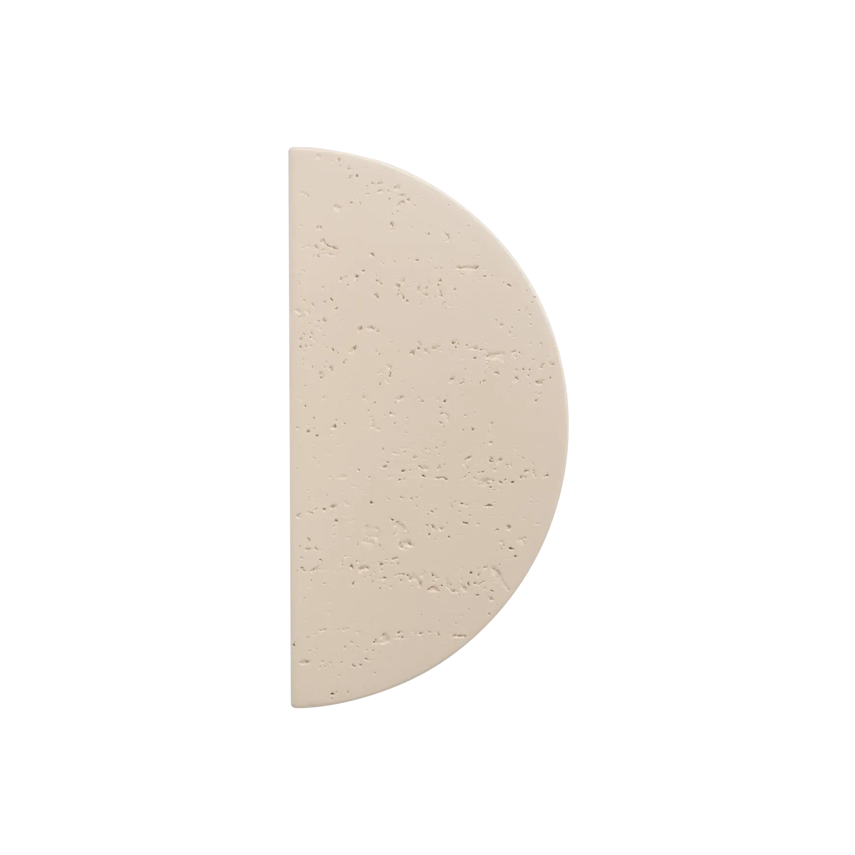 Atelis Concrete Half Moon Entry Door Pull (Single)