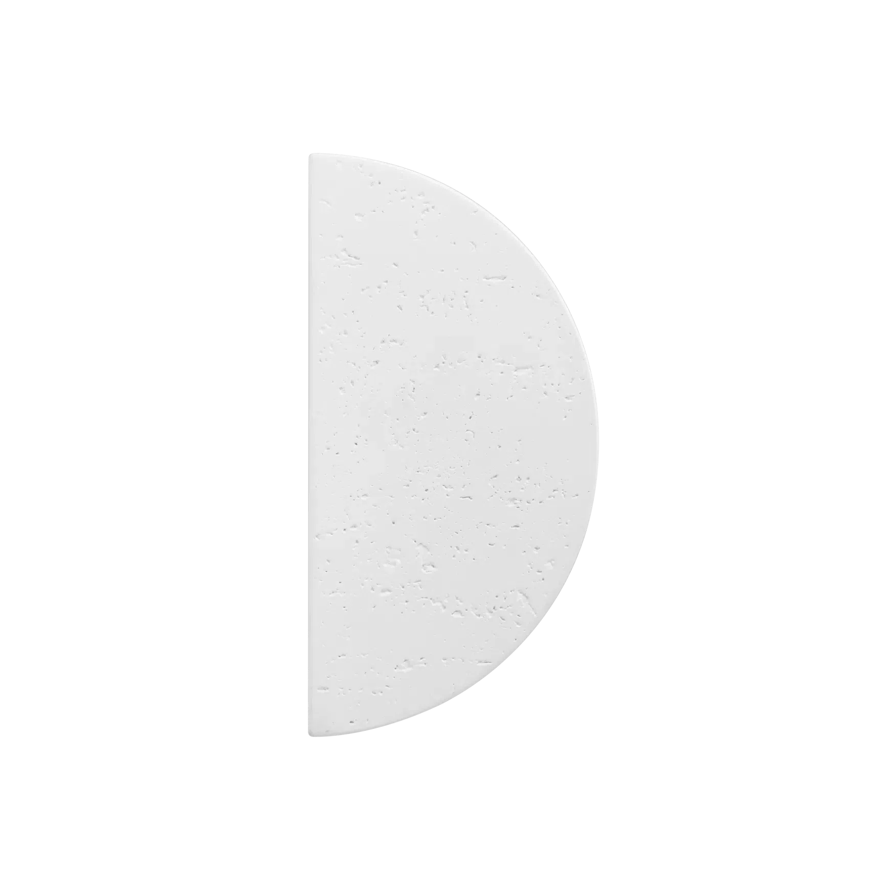 Atelis Concrete Half Moon Entry Door Pull (Single)