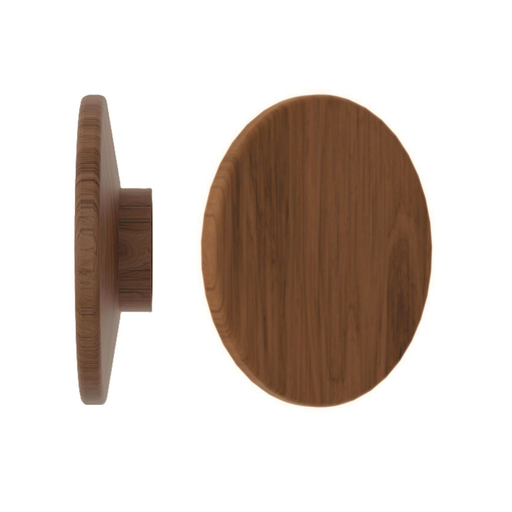 Nixon Wooden Round Door Pull Handle