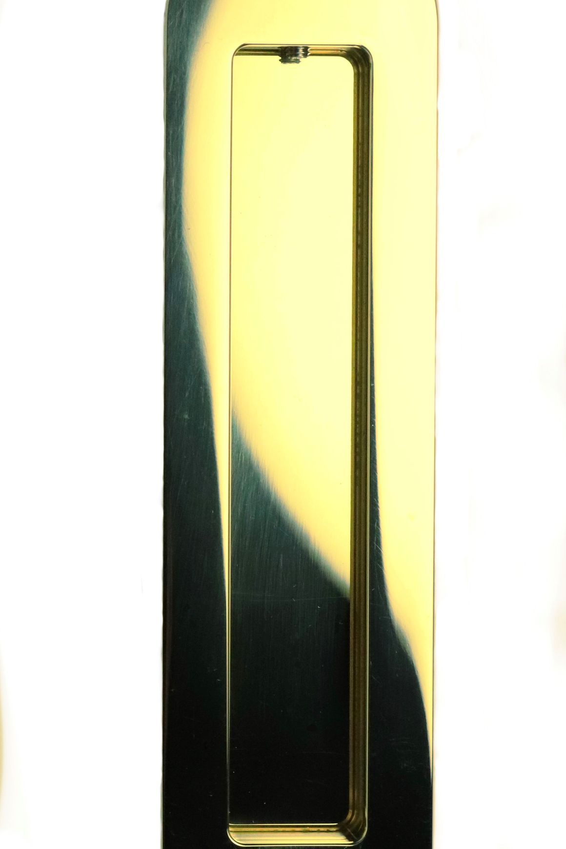 HB860 Brass Soft Edge Flush Pull for Sliding Doors
