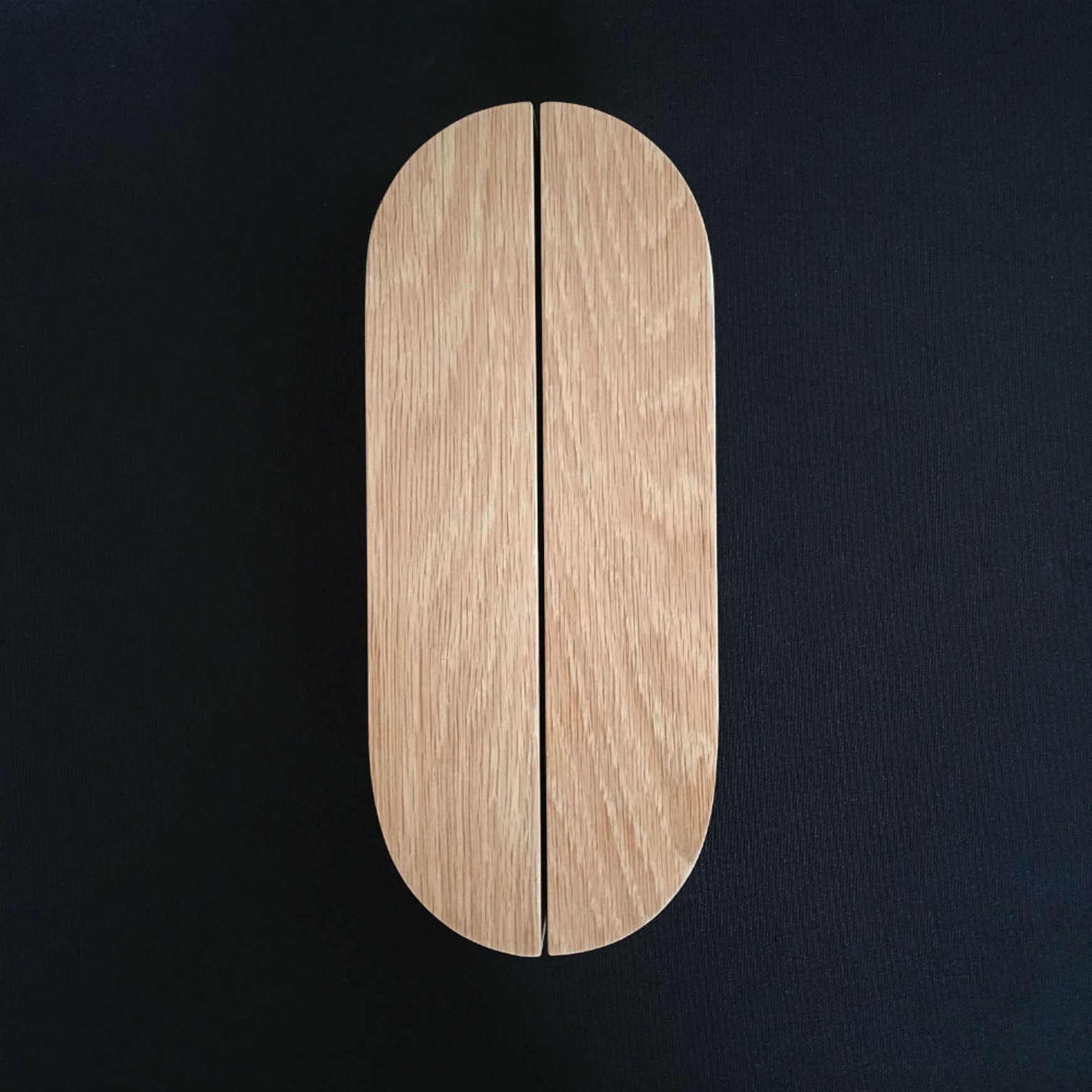 Hira Rounded Corners - Timber Door Handle - SDH004RC