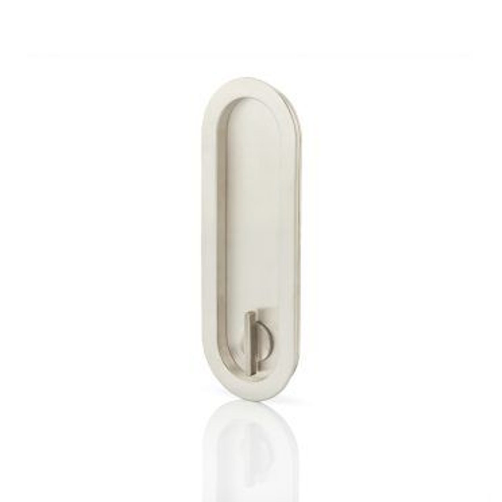 Joseph Giles - Maurice Low Profile Oval Recessed Pull With Privacy Turn/Release