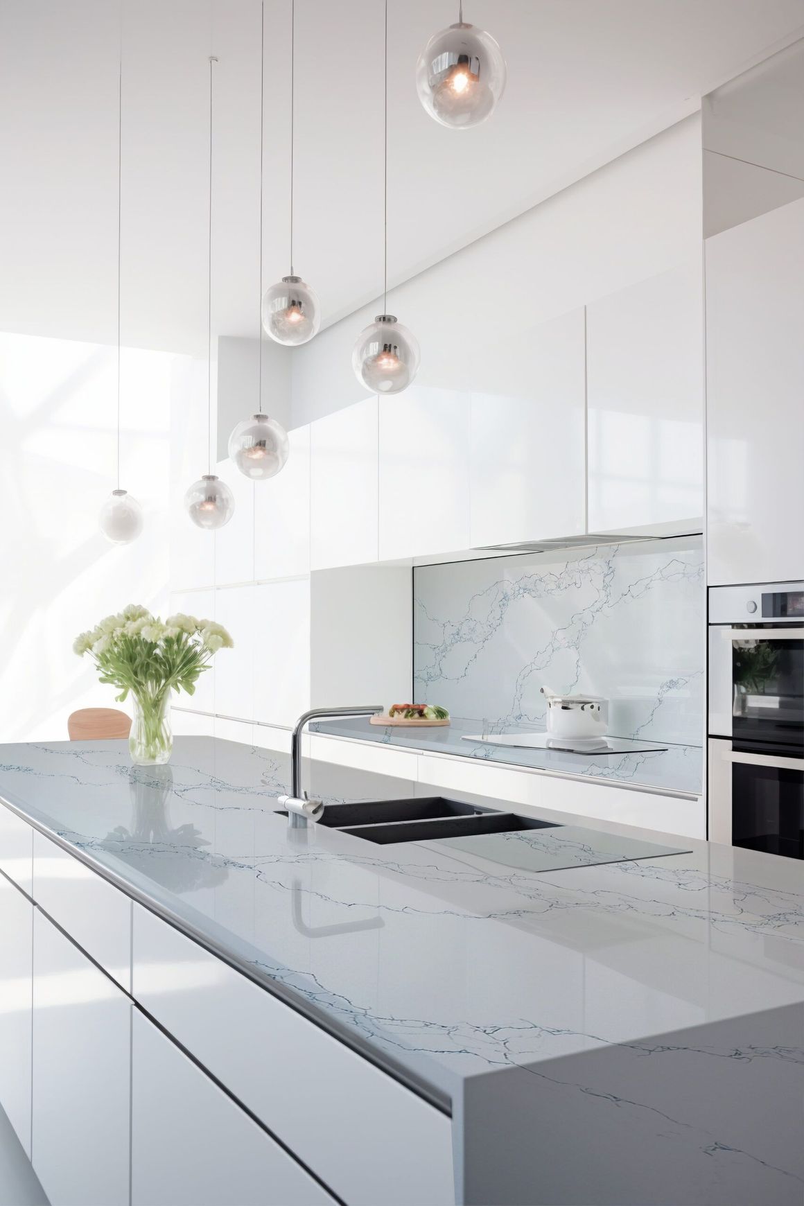 Calacatta Diana Cobalt | Quartz