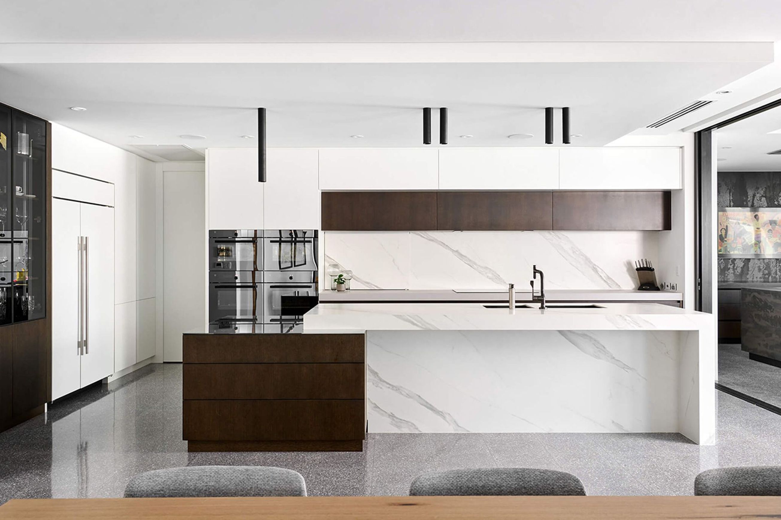 Silent Glass Undermount Rangehood 900mm - KLS-9GLASSBLK