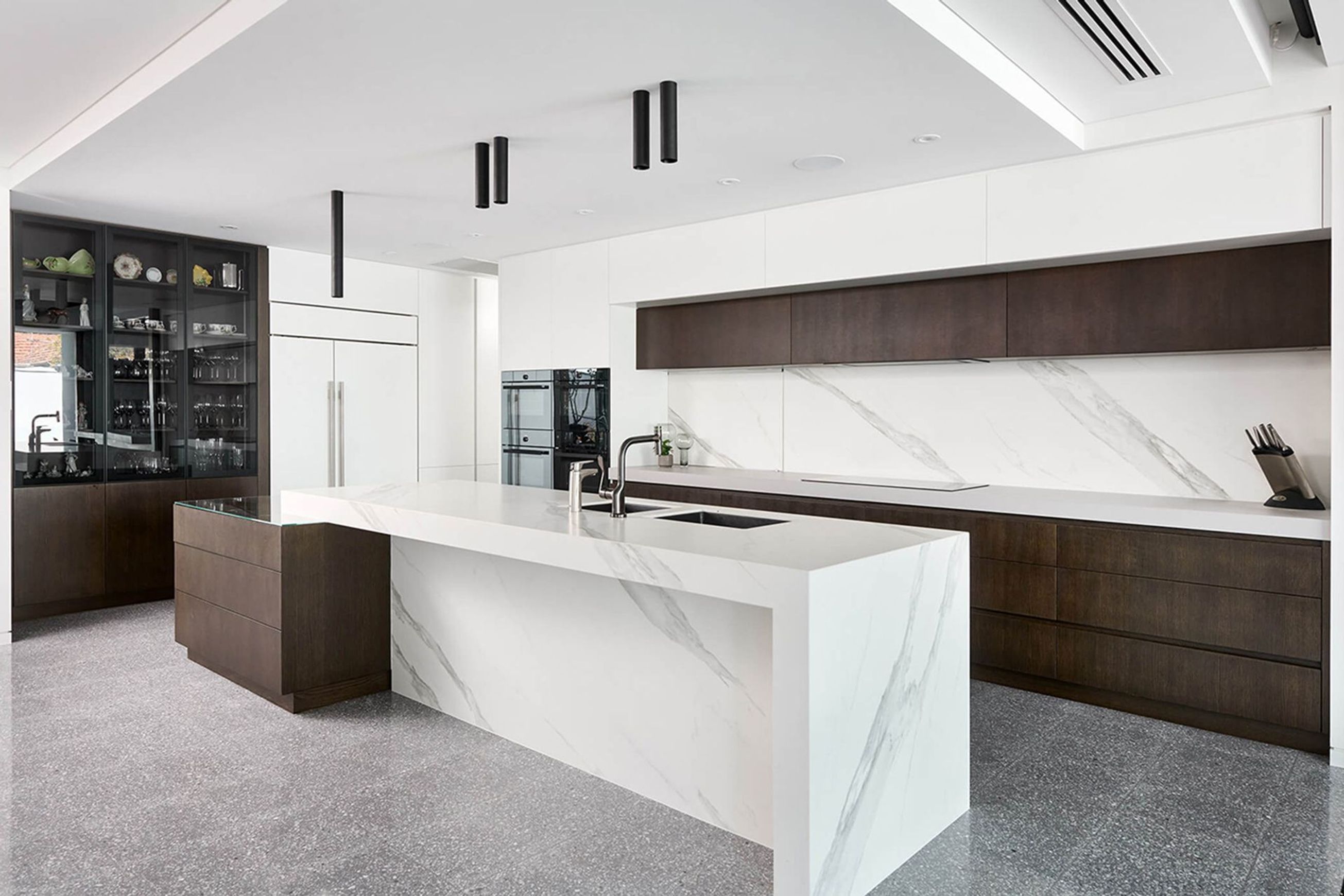 Silent Glass Undermount Rangehood 900mm - KLS-9GLASSBLK