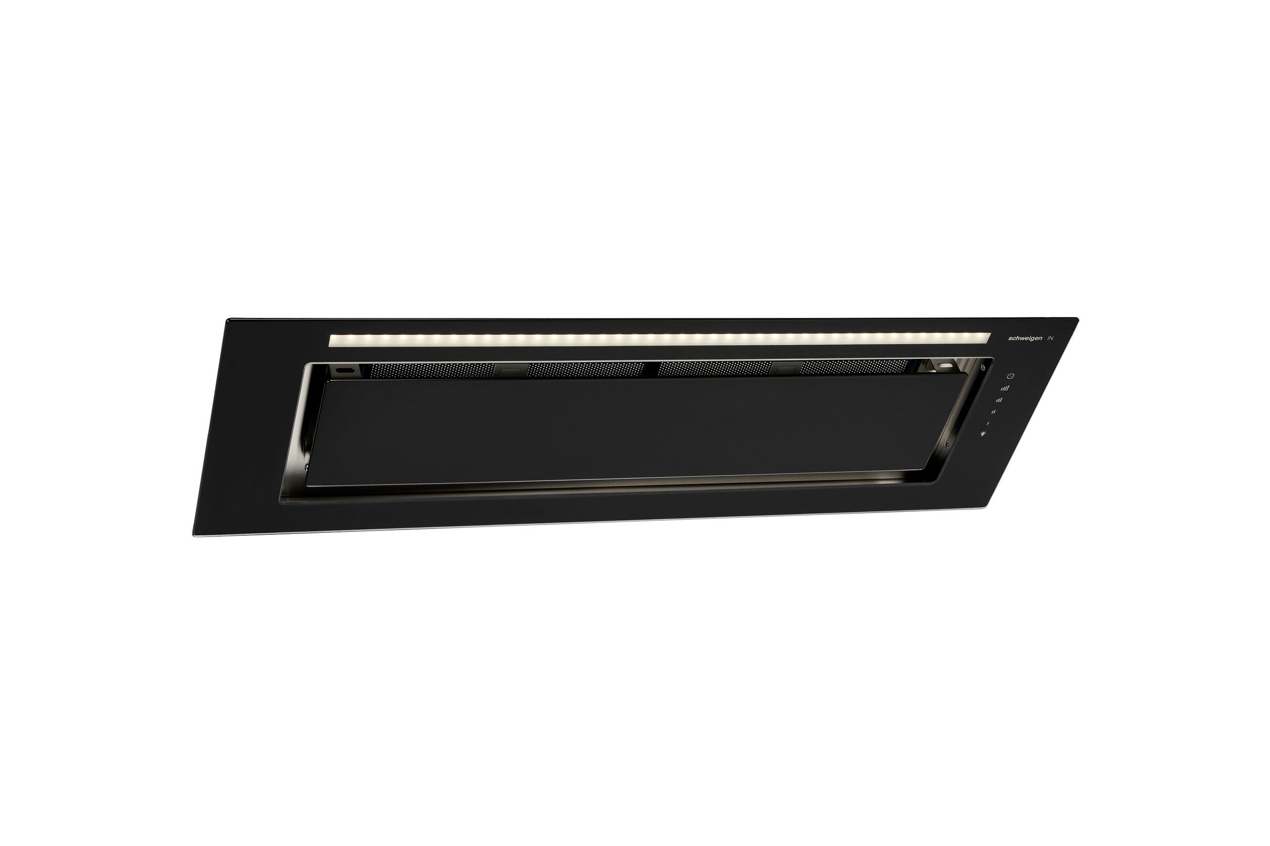 Silent Glass Undermount Rangehood 900mm - KLS-9GLASSBLK
