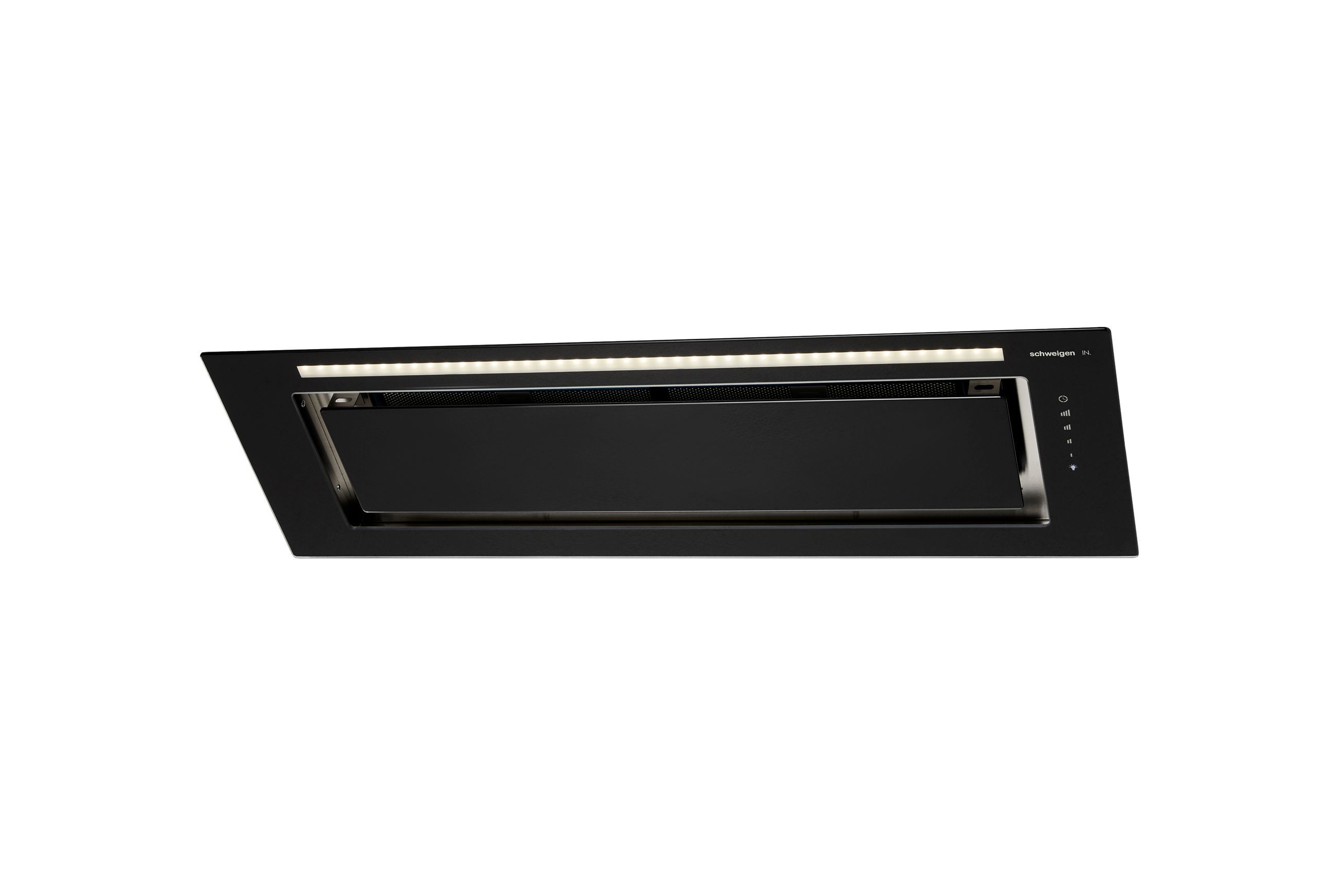 Silent Glass Undermount Rangehood 900mm - KLS-9GLASSBLK