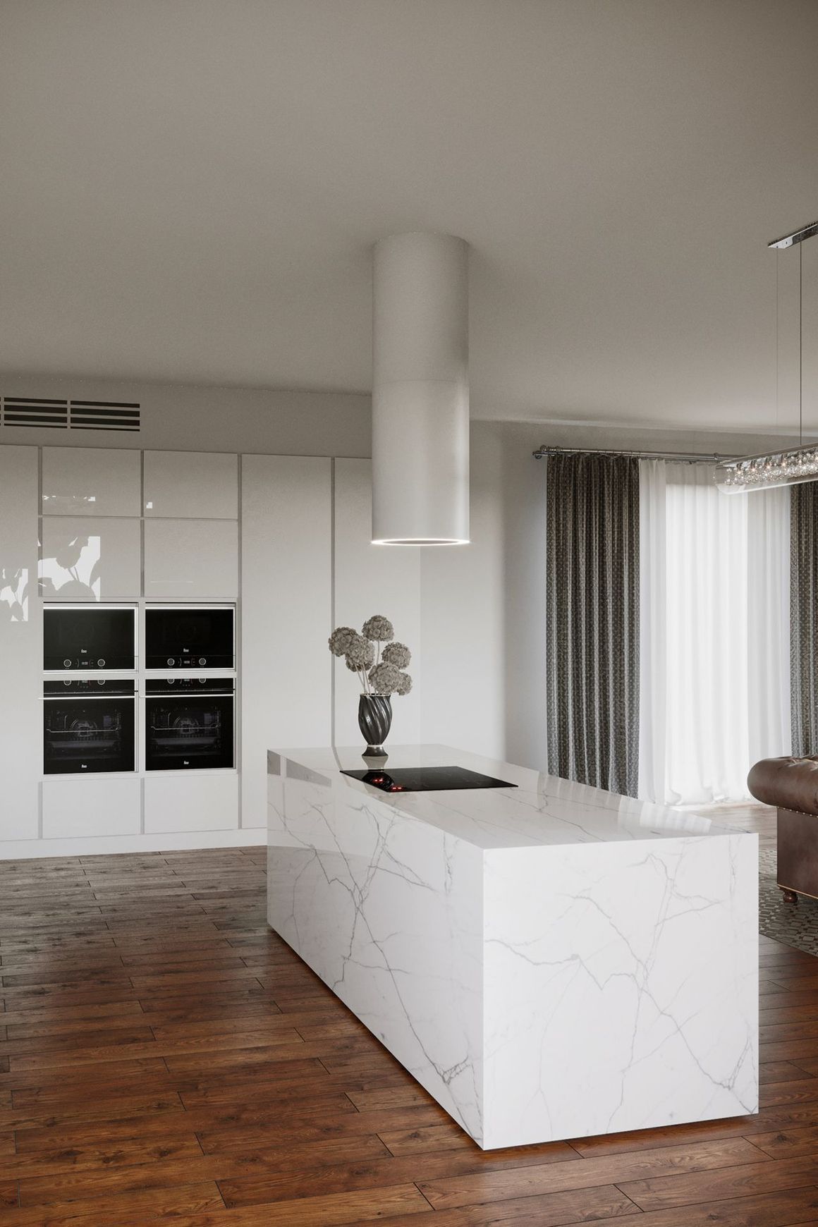 Island Rangehood Ø380 (Non-Silent) - SDHALO