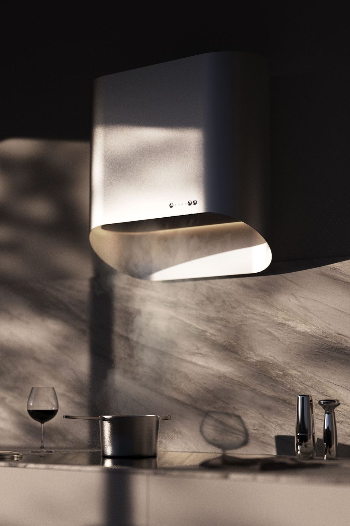 Wallmount Rangehood 90cm (Non-Silent) - SDHARM-9