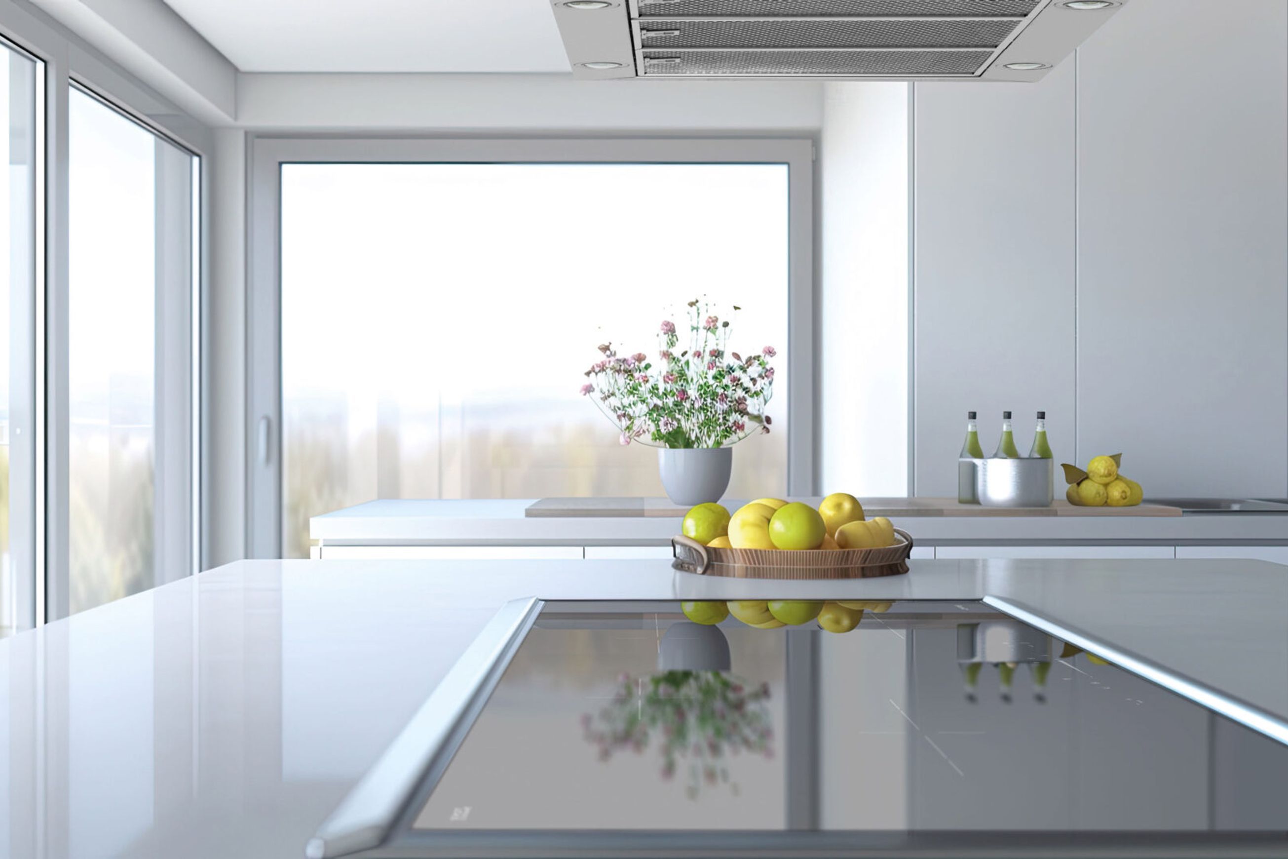 Serena 900mm Island Mount Rangehood