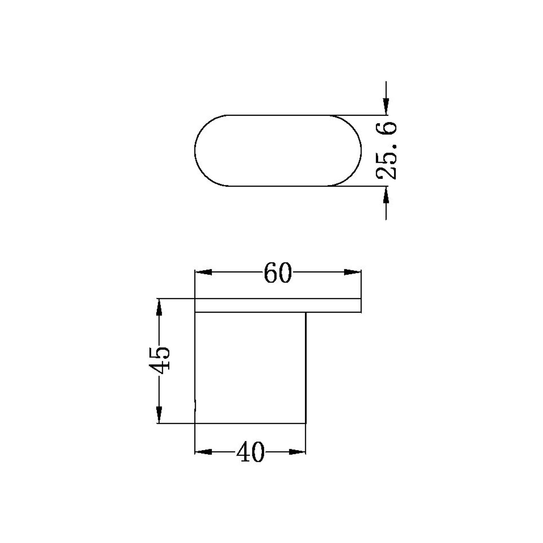 Bianca Robe Hook | Brushed Nickel