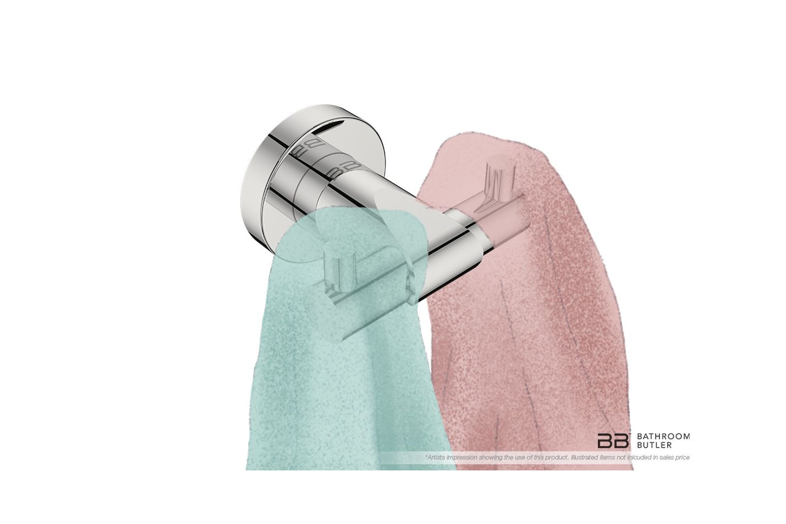 Robe Hook Double - 8200 Series Number 8211