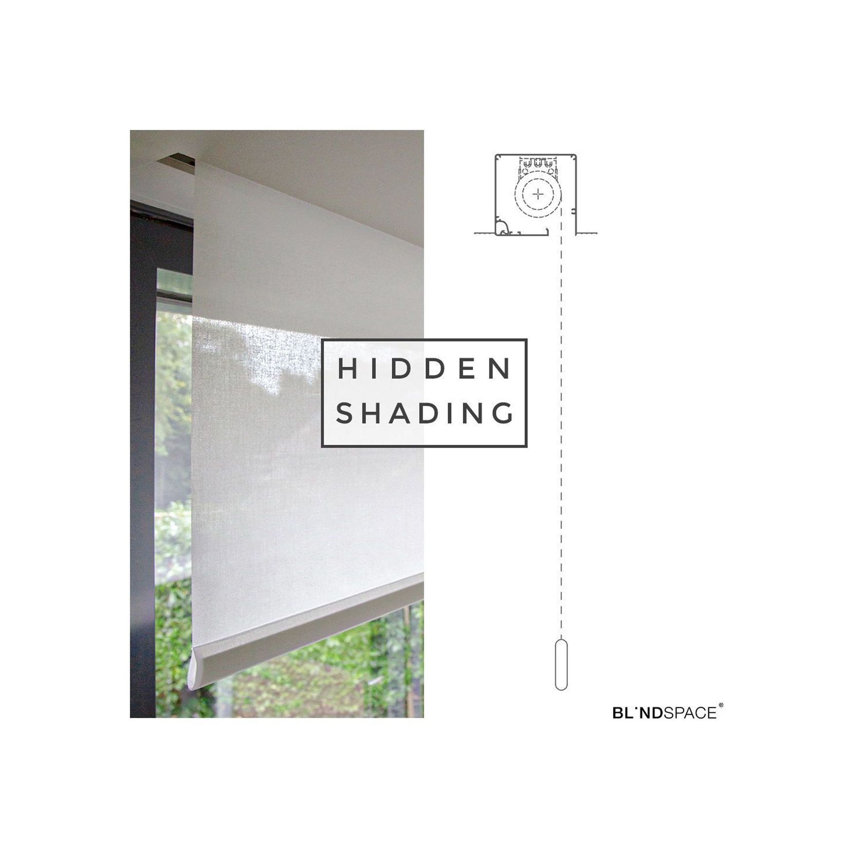 Plaster-in Blind Concealment Boxes | Blindspace