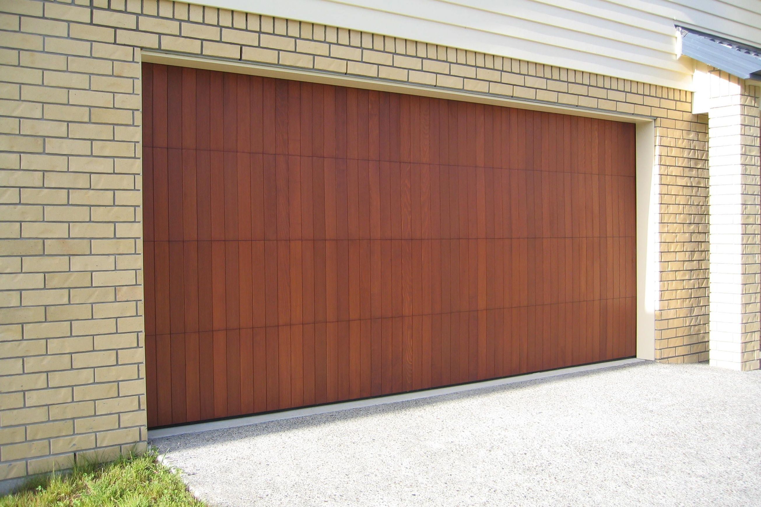 Cedar Sectional Garage Door