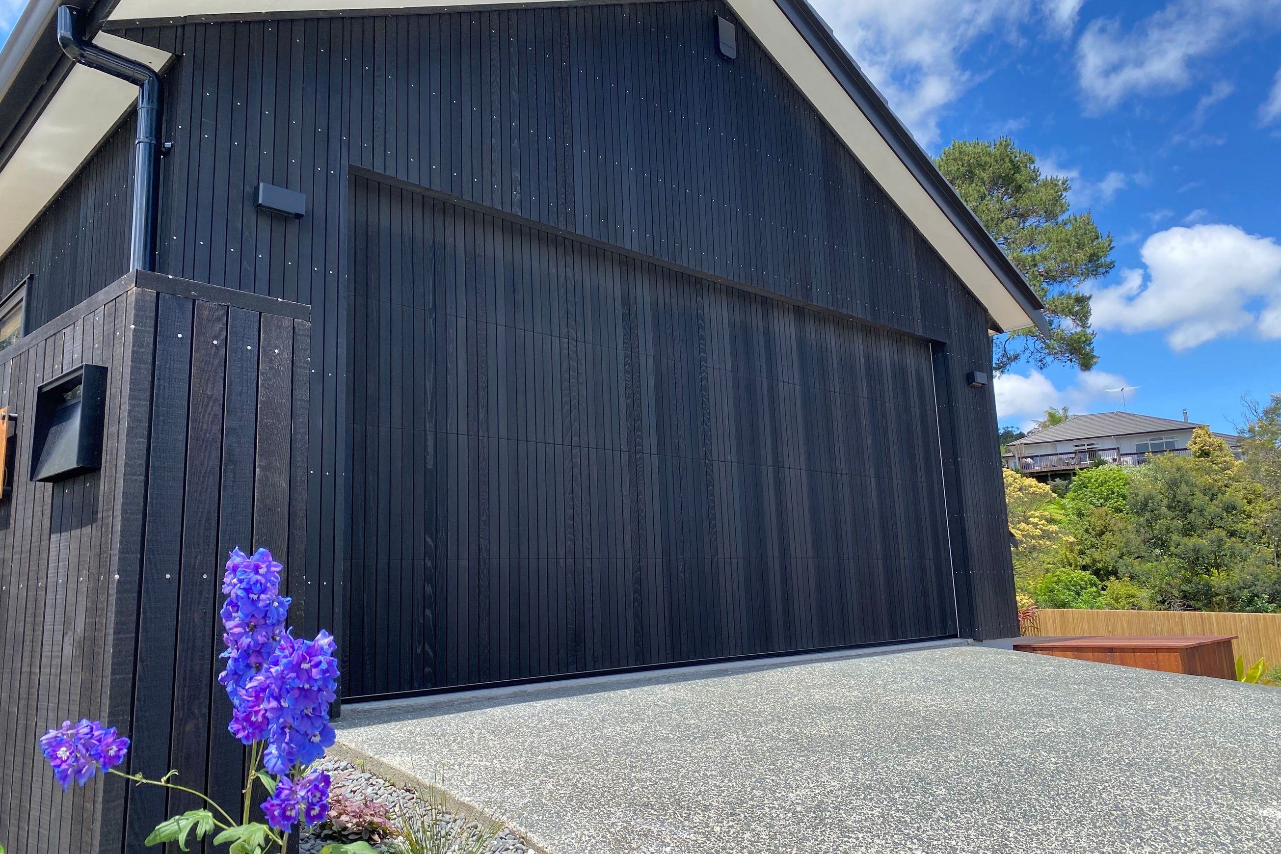 Cedar Sectional Garage Door