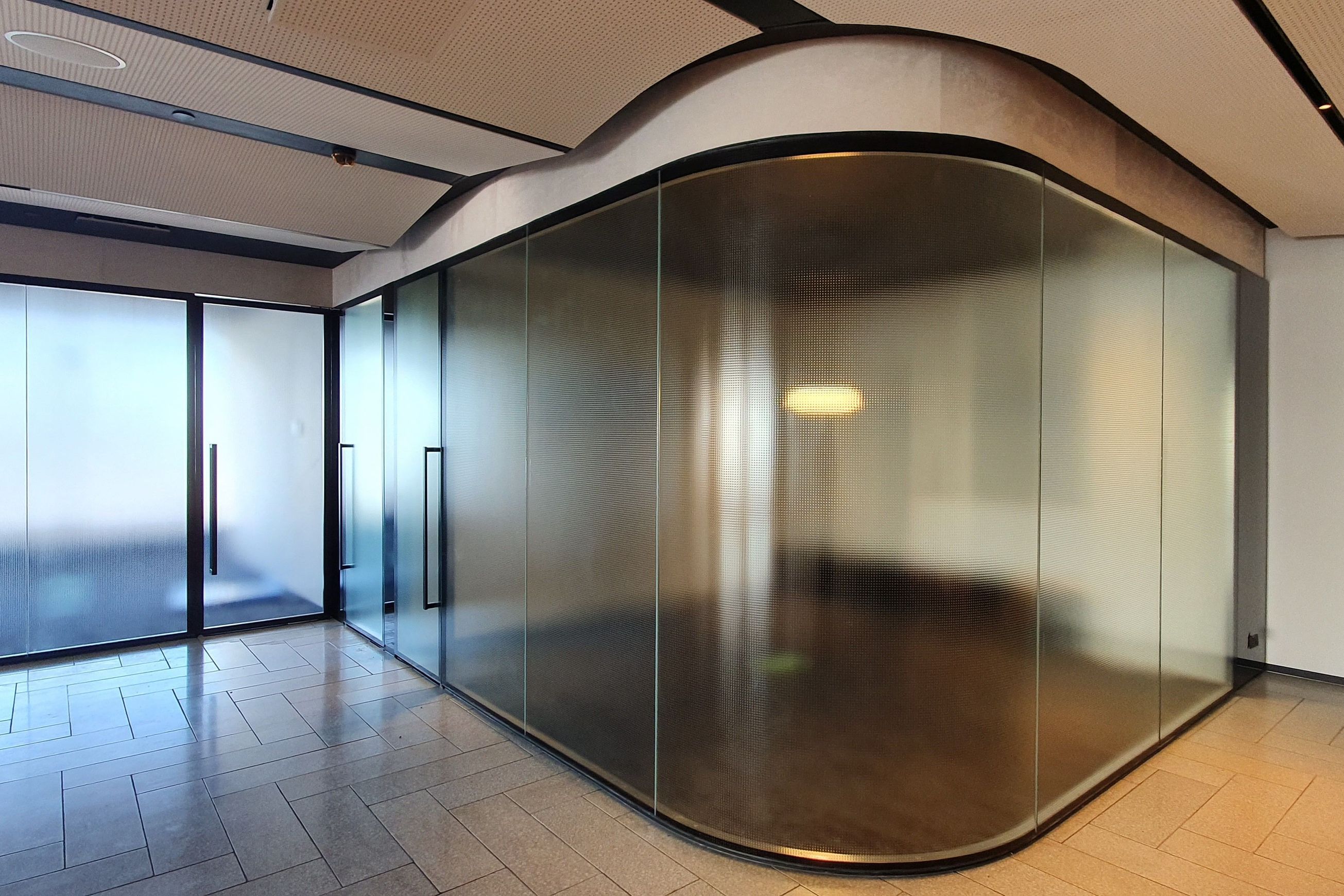 Internal Glass Partitions