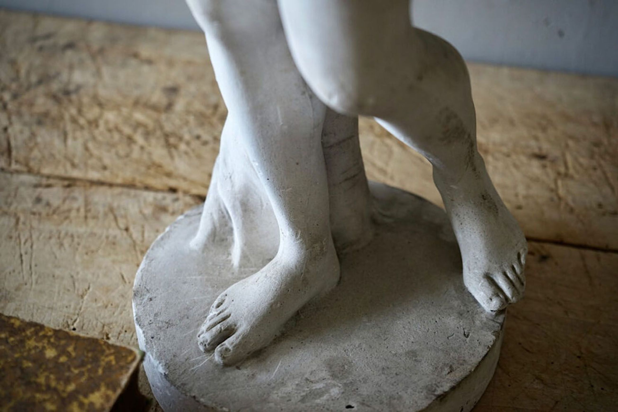 French Plaster Roman Statue of Antinus