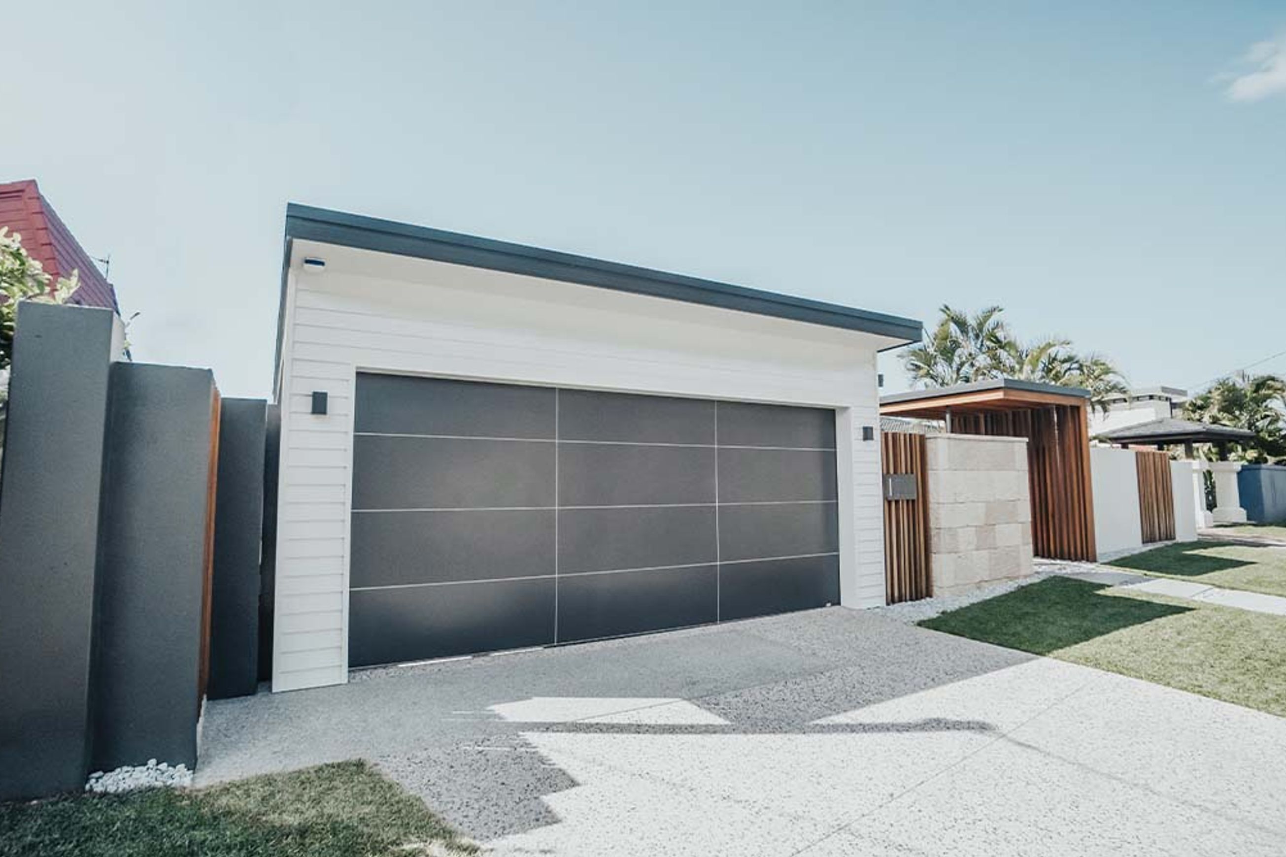 Aluminium Composite Garage Doors | Custom Collection Doors