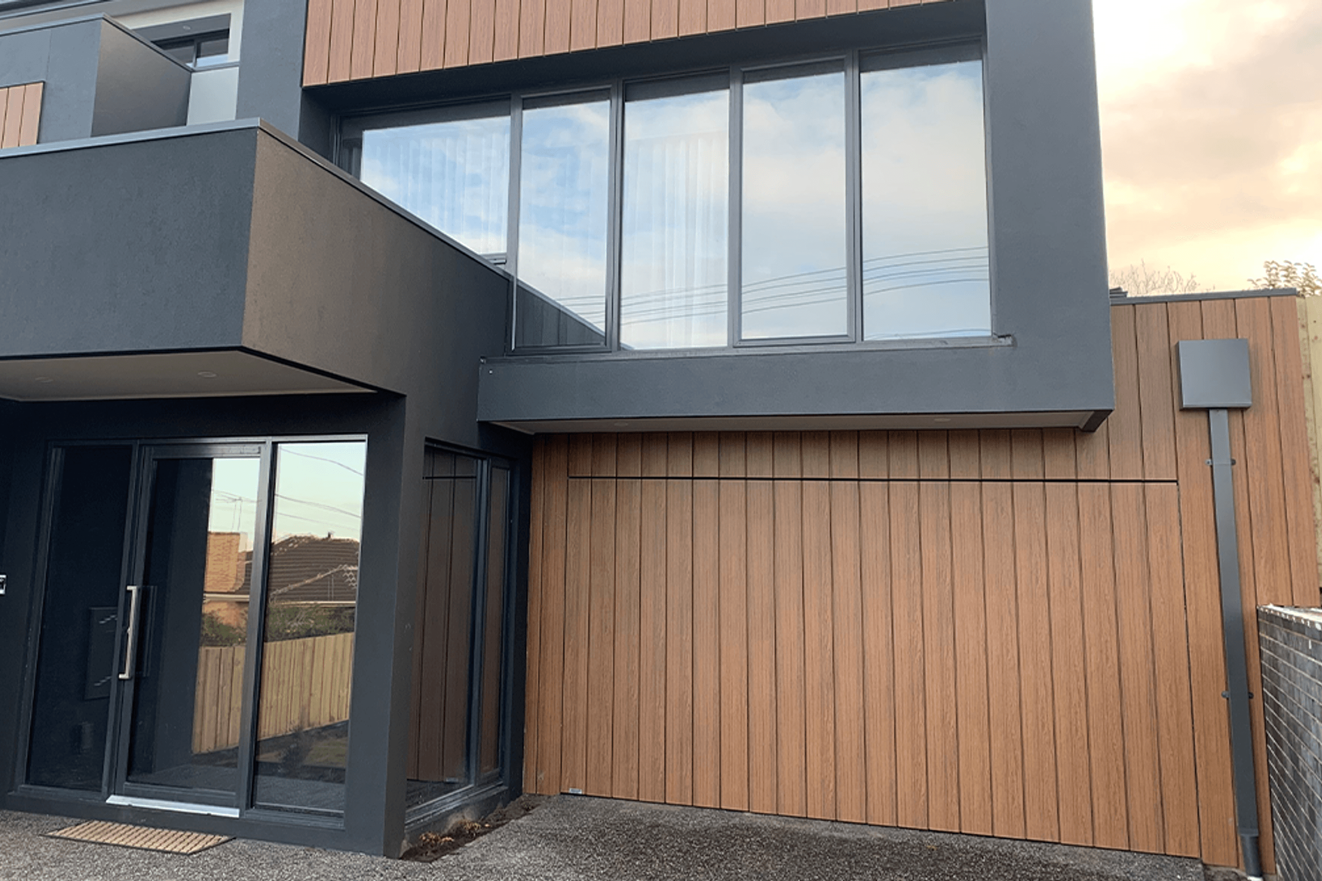 Flush Mount Garage Door