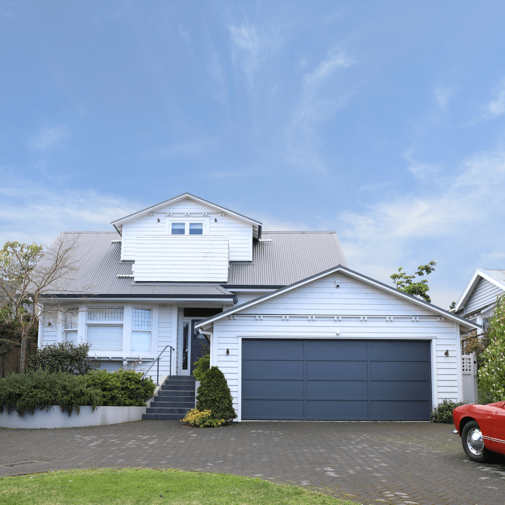 Aluminium Board & Batten Garage Door