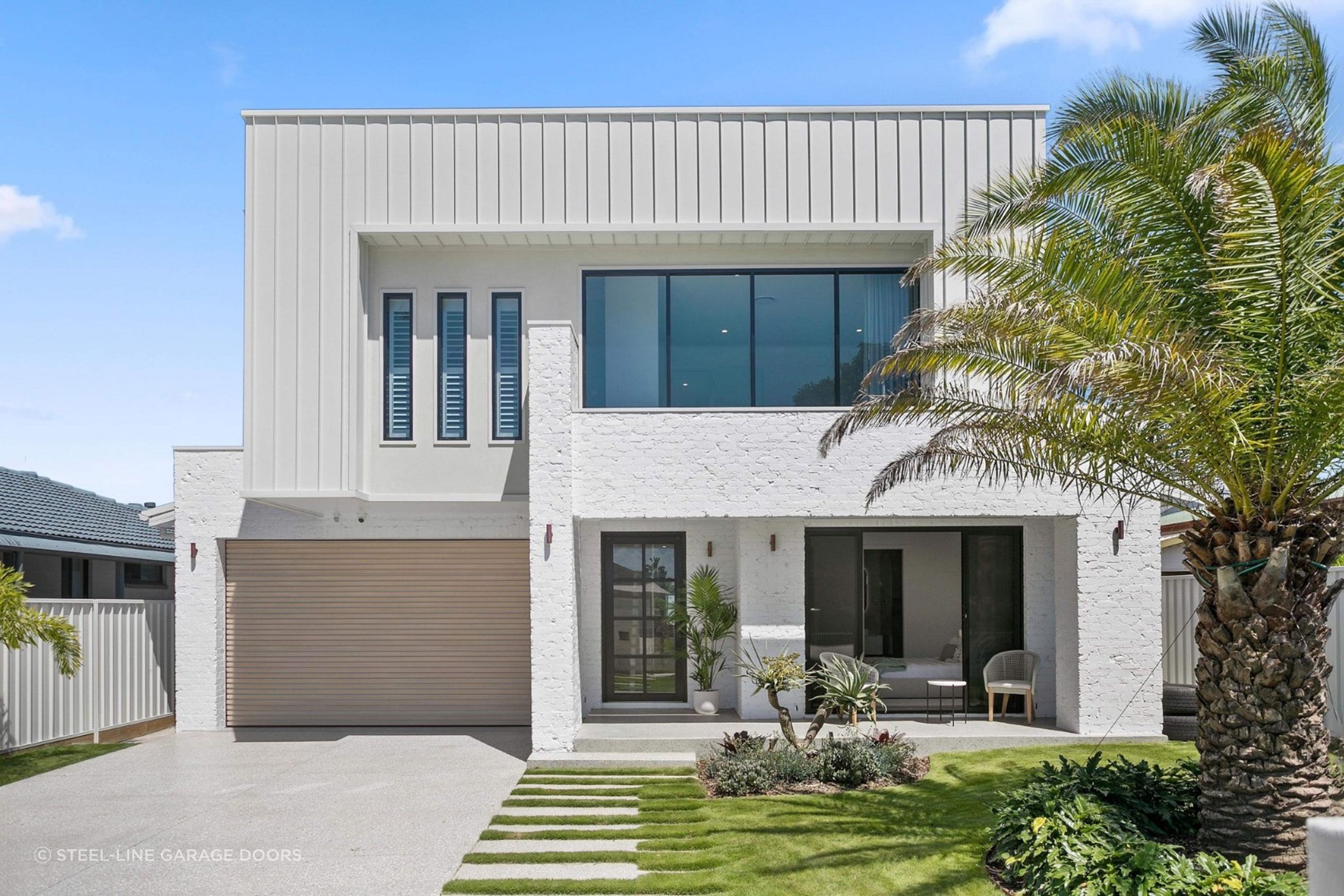 Batten Sectional Garage Door