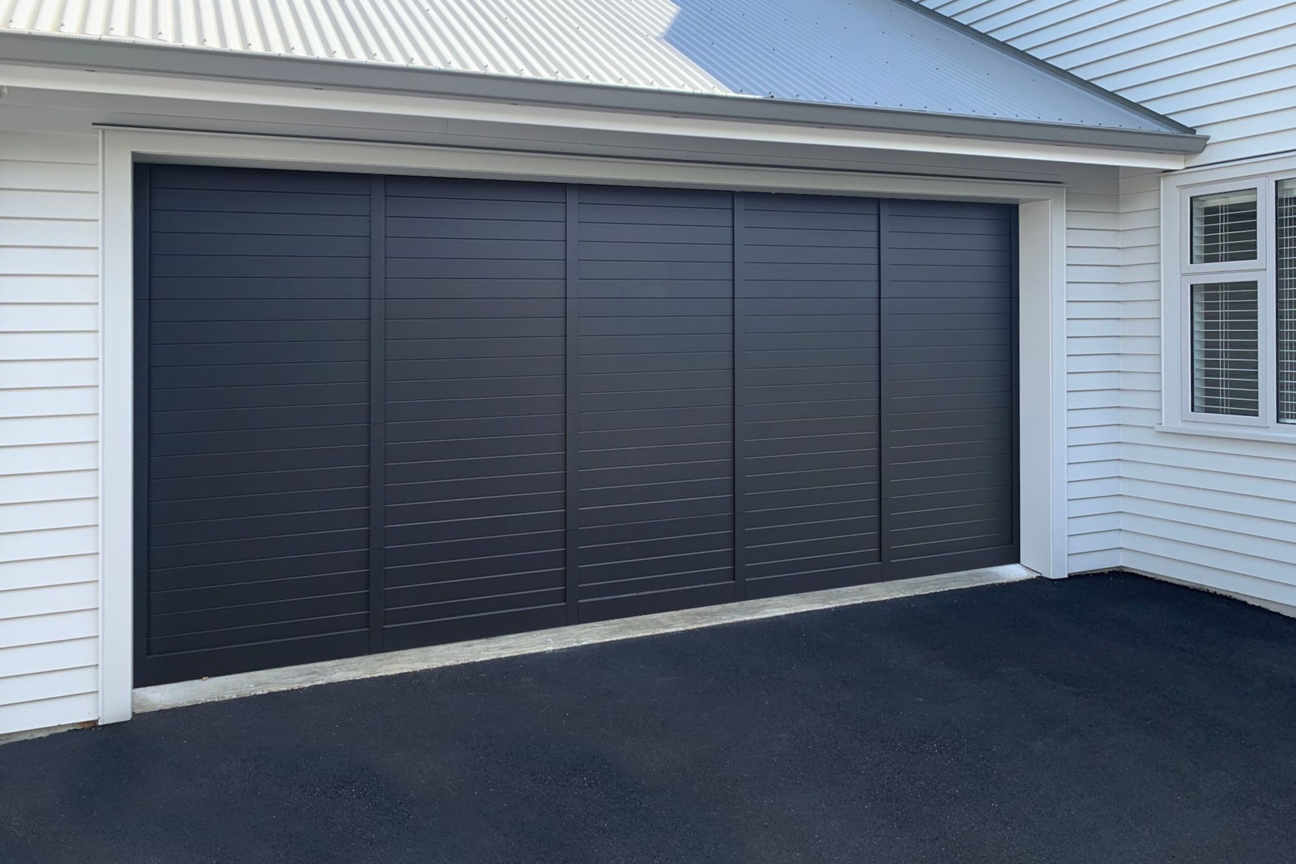 Barn Style Aluminium Garage Door