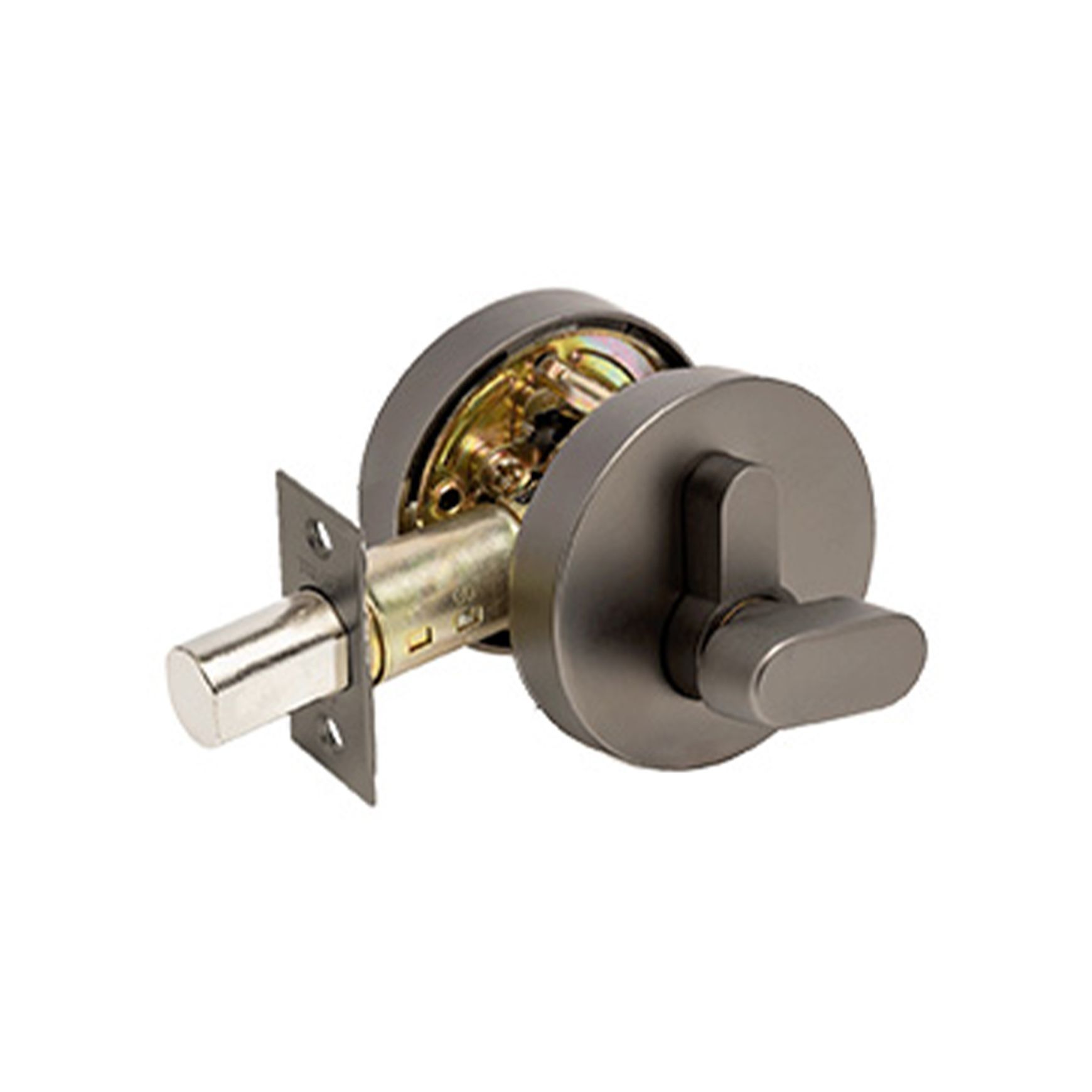 Zanda Triad Round Slimline Single Deadbolt Key/Turn