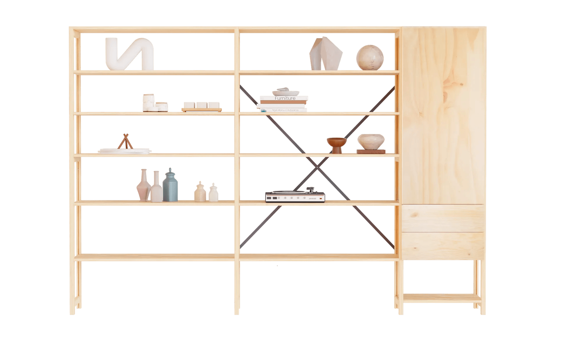 Classic Shelving by Lundia