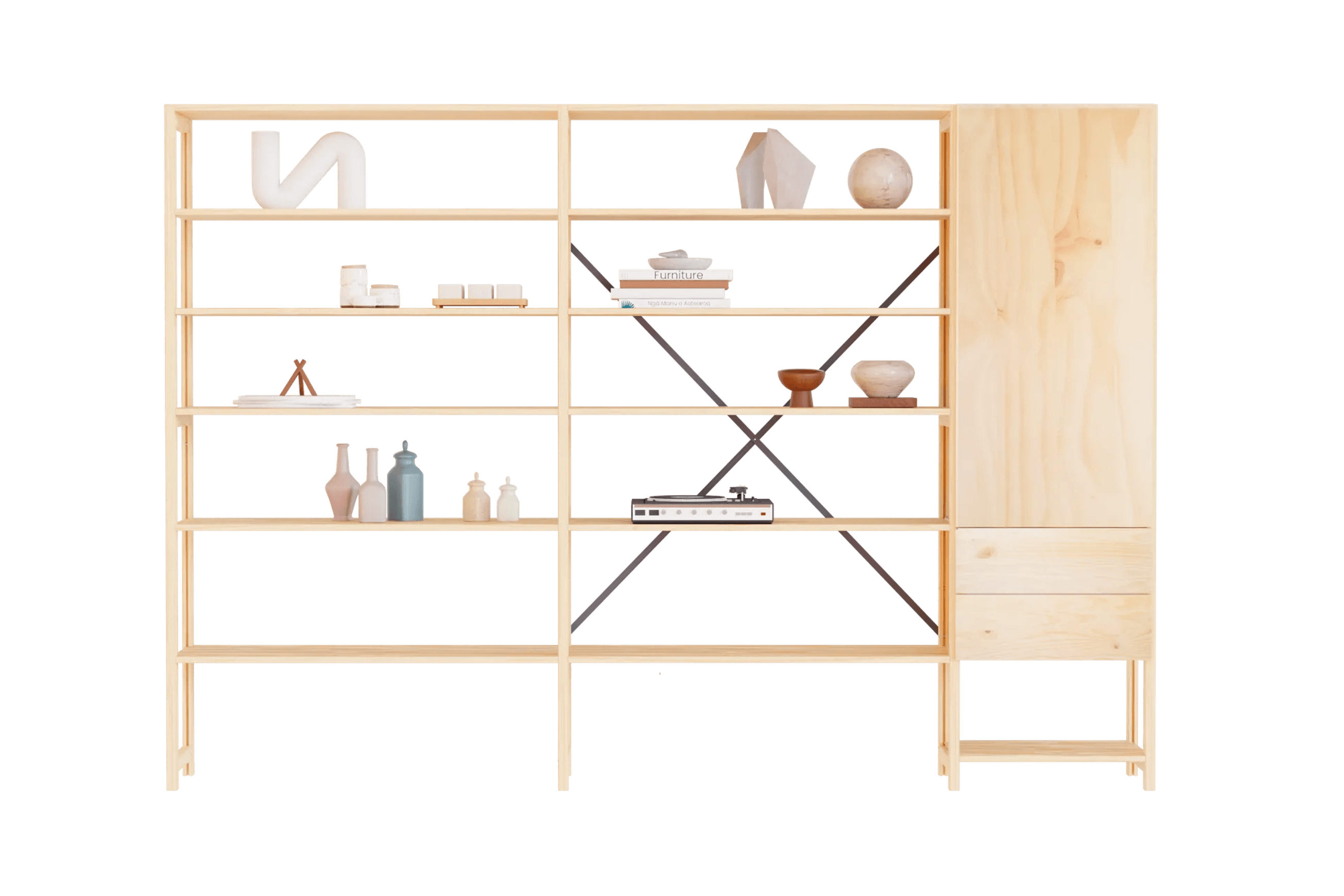 Classic Shelving by Lundia