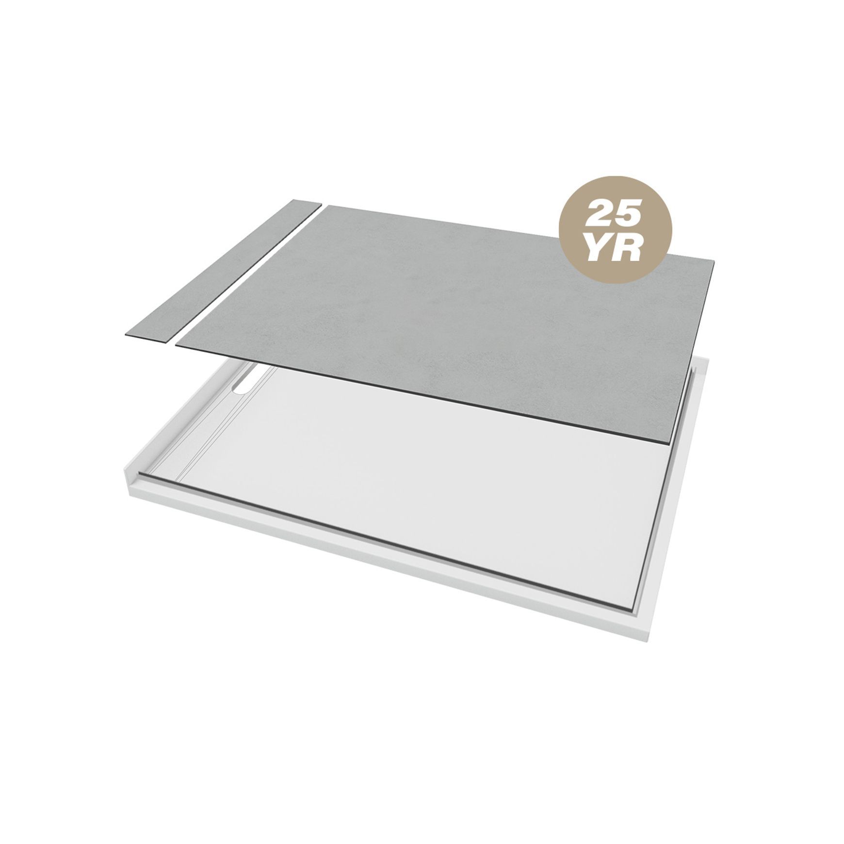Linea Quattro Tiled Shower
