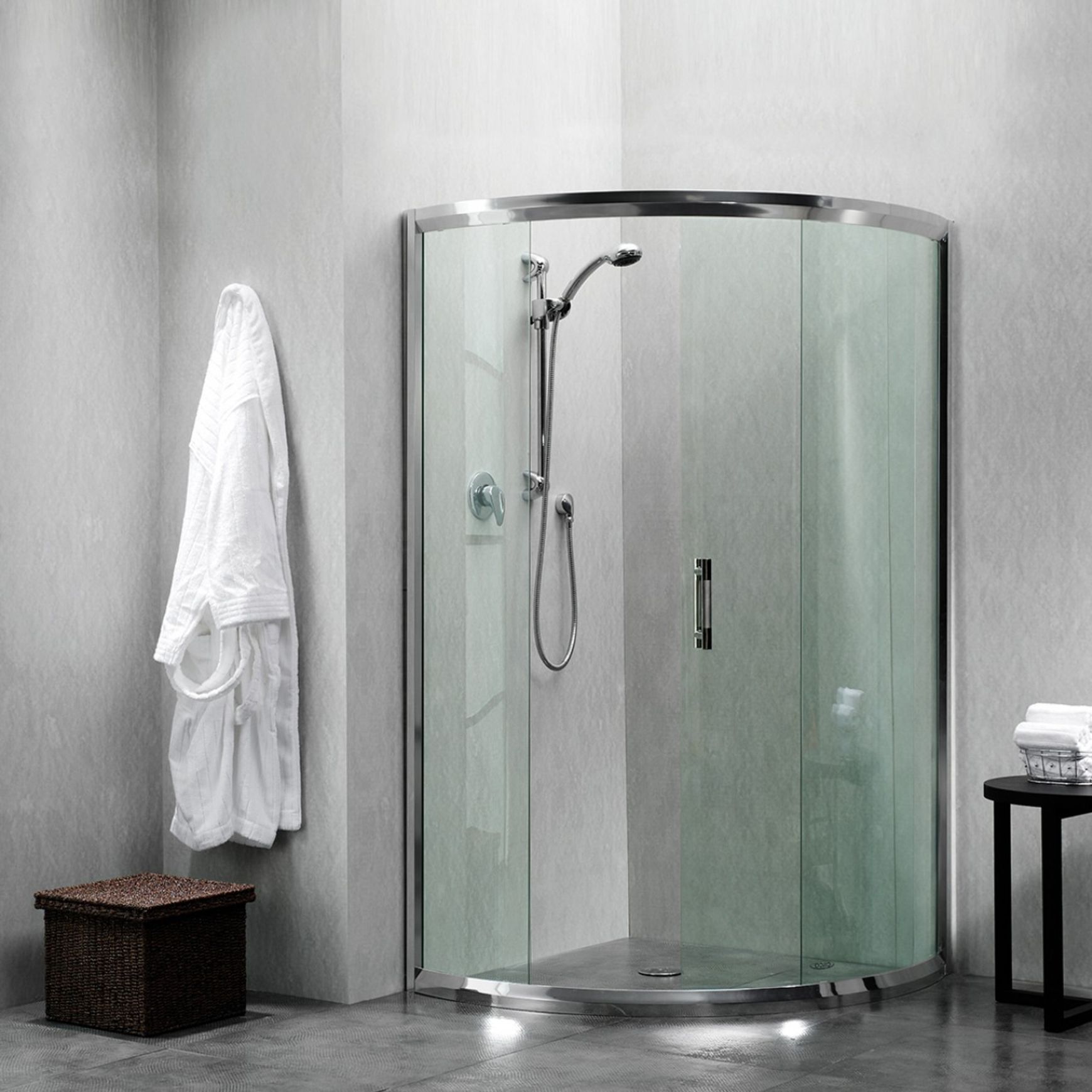 Juralco Curved Shower Screens
