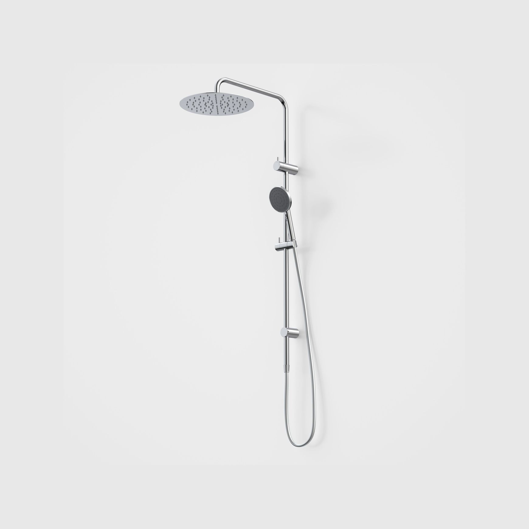 Urbane II Rail Shower with 300mm Overhead