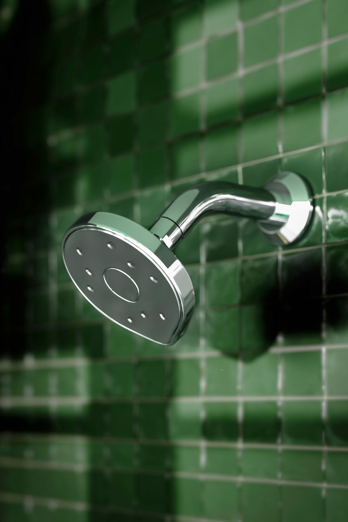 Kiri MKII Satinjet Low Flow Wall Shower Head